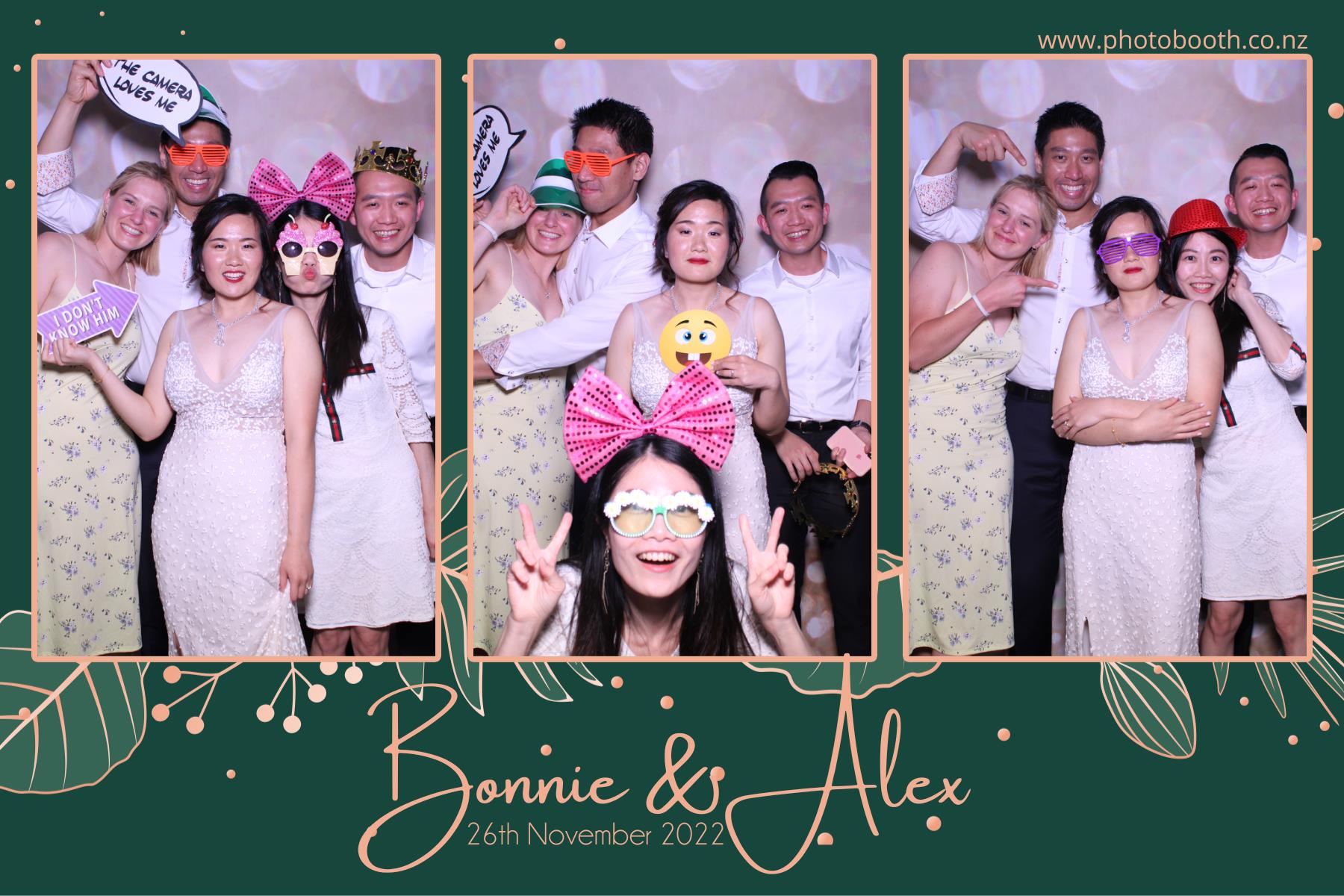 Bonnie & Alex's Wedding | View more photos from the event at gallery.photobooth.co.nz/u/SelfieCentral/Bonnie-Alexs-Wedding