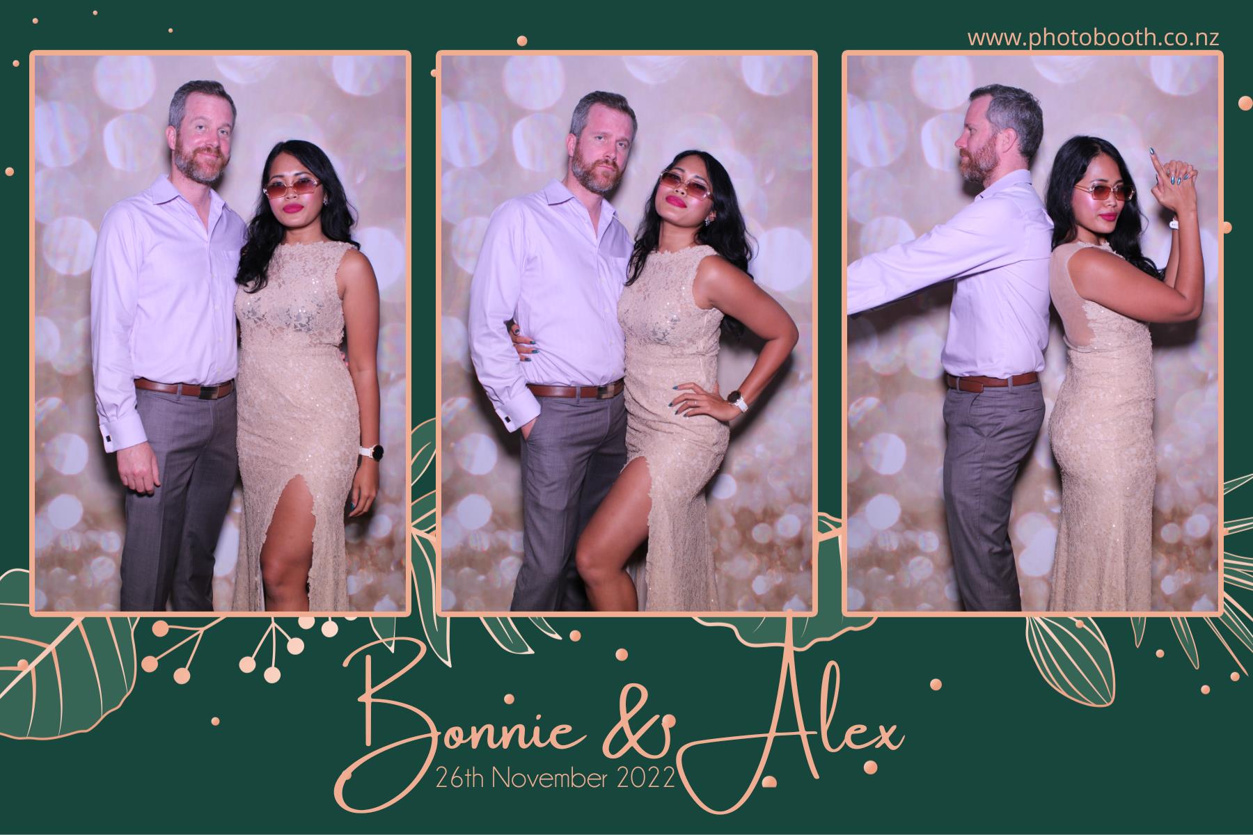 Bonnie & Alex's Wedding | View more photos from the event at gallery.photobooth.co.nz/u/SelfieCentral/Bonnie-Alexs-Wedding