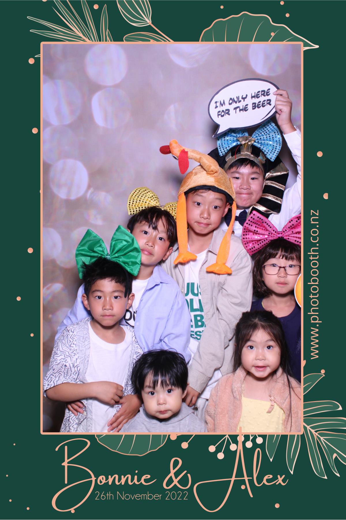 Bonnie & Alex's Wedding | View more photos from the event at gallery.photobooth.co.nz/u/SelfieCentral/Bonnie-Alexs-Wedding