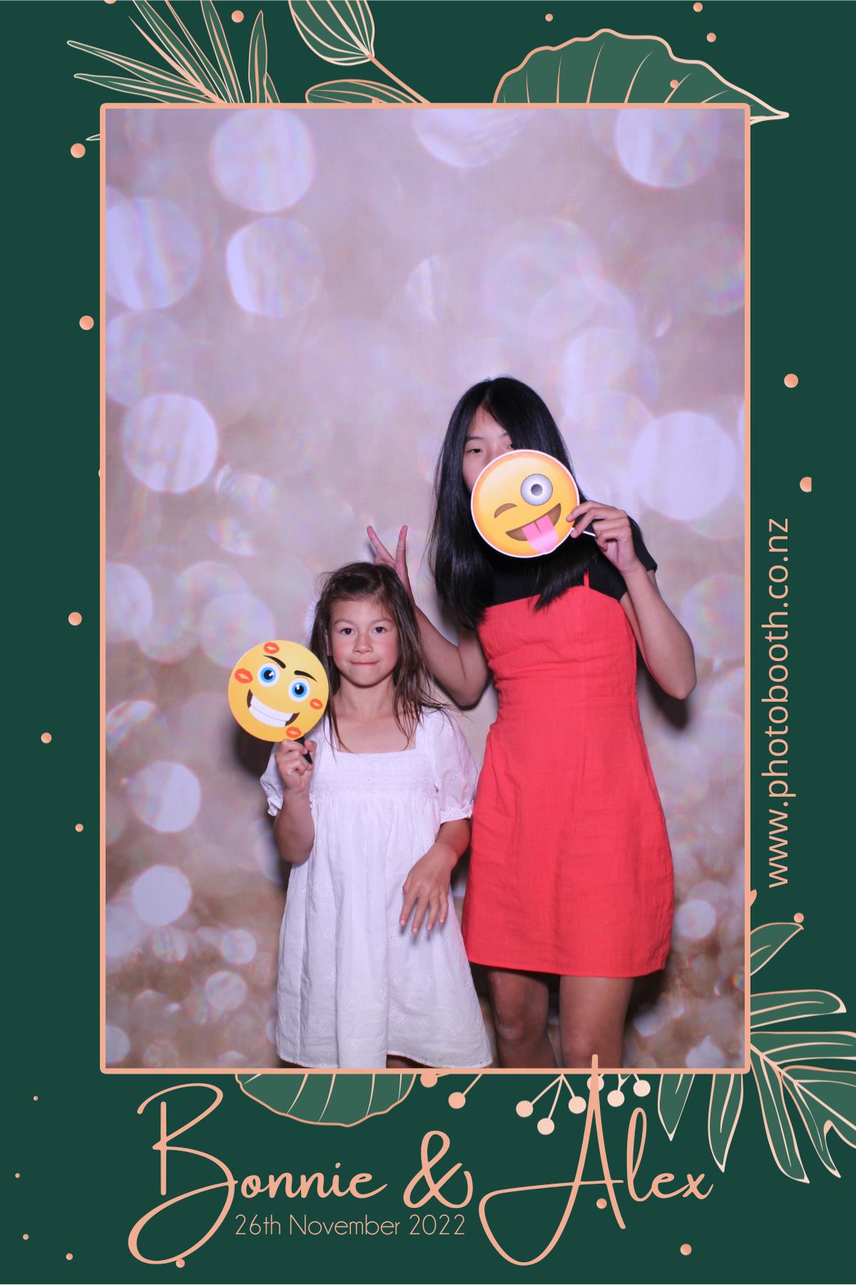 Bonnie & Alex's Wedding | View more photos from the event at gallery.photobooth.co.nz/u/SelfieCentral/Bonnie-Alexs-Wedding
