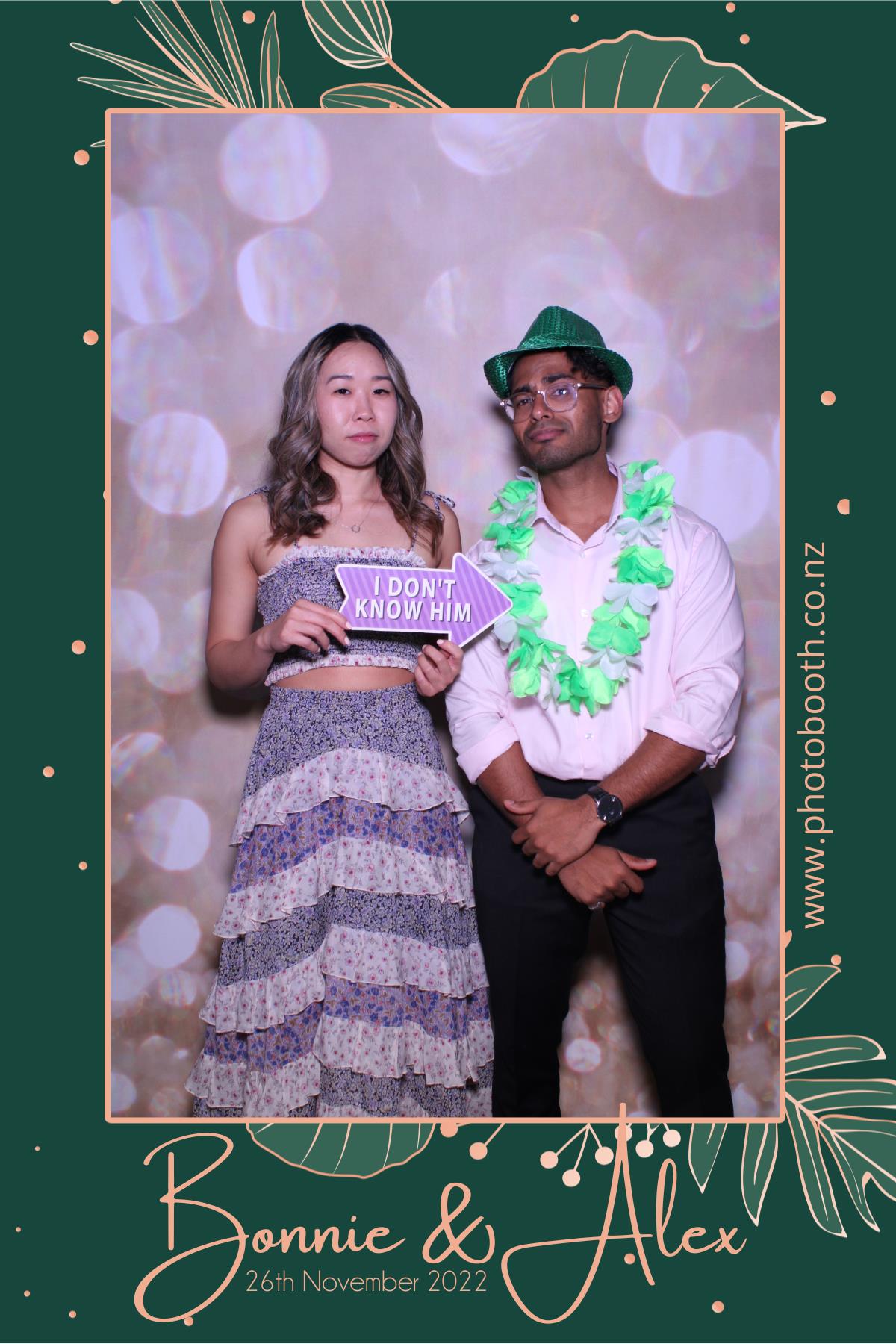 Bonnie & Alex's Wedding | View more photos from the event at gallery.photobooth.co.nz/u/SelfieCentral/Bonnie-Alexs-Wedding