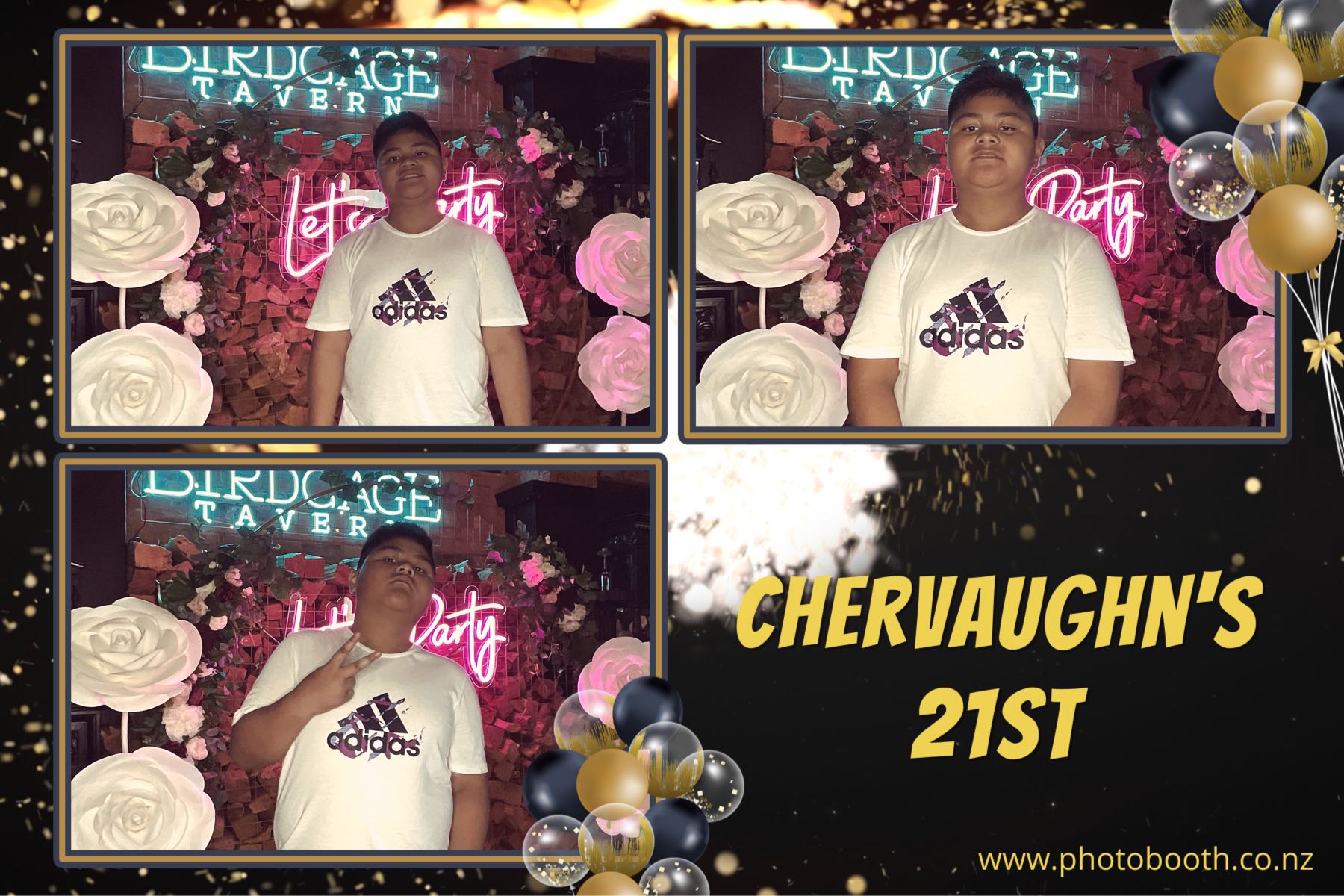 Chervaughn's 21st | View more photos from the event at gallery.photobooth.co.nz/u/SelfieCentral/Chervaughns-21st