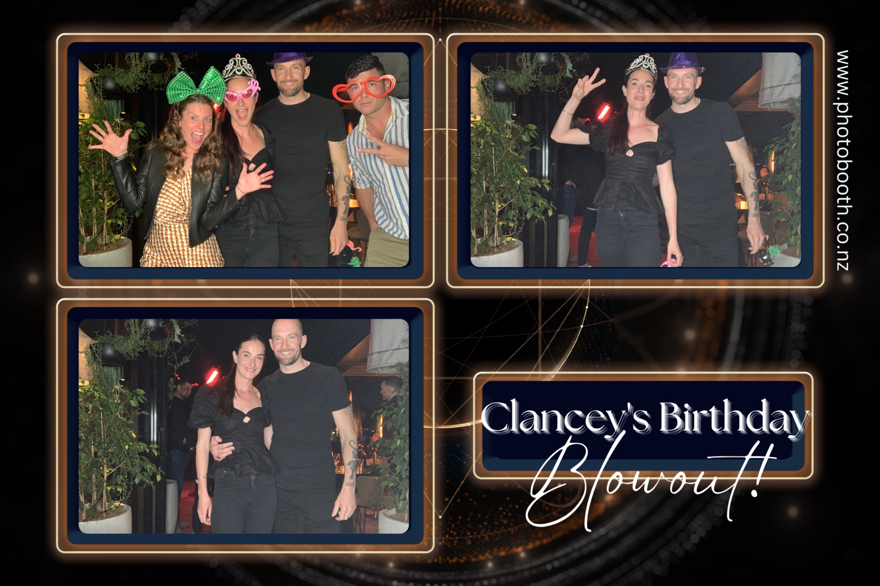 Clancey's Birthday Blowout! | View more photos from the event at gallery.photobooth.co.nz/u/SelfieCentral/Clanceys-Birthday-Blowout