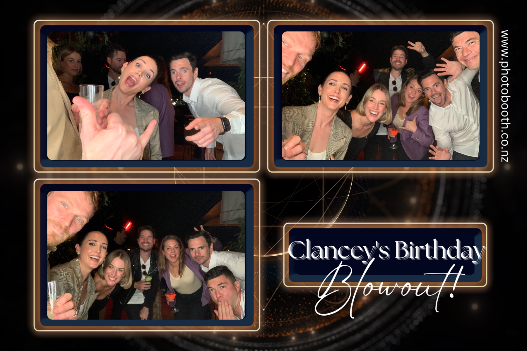 Clancey's Birthday Blowout! | View more photos from the event at gallery.photobooth.co.nz/u/SelfieCentral/Clanceys-Birthday-Blowout