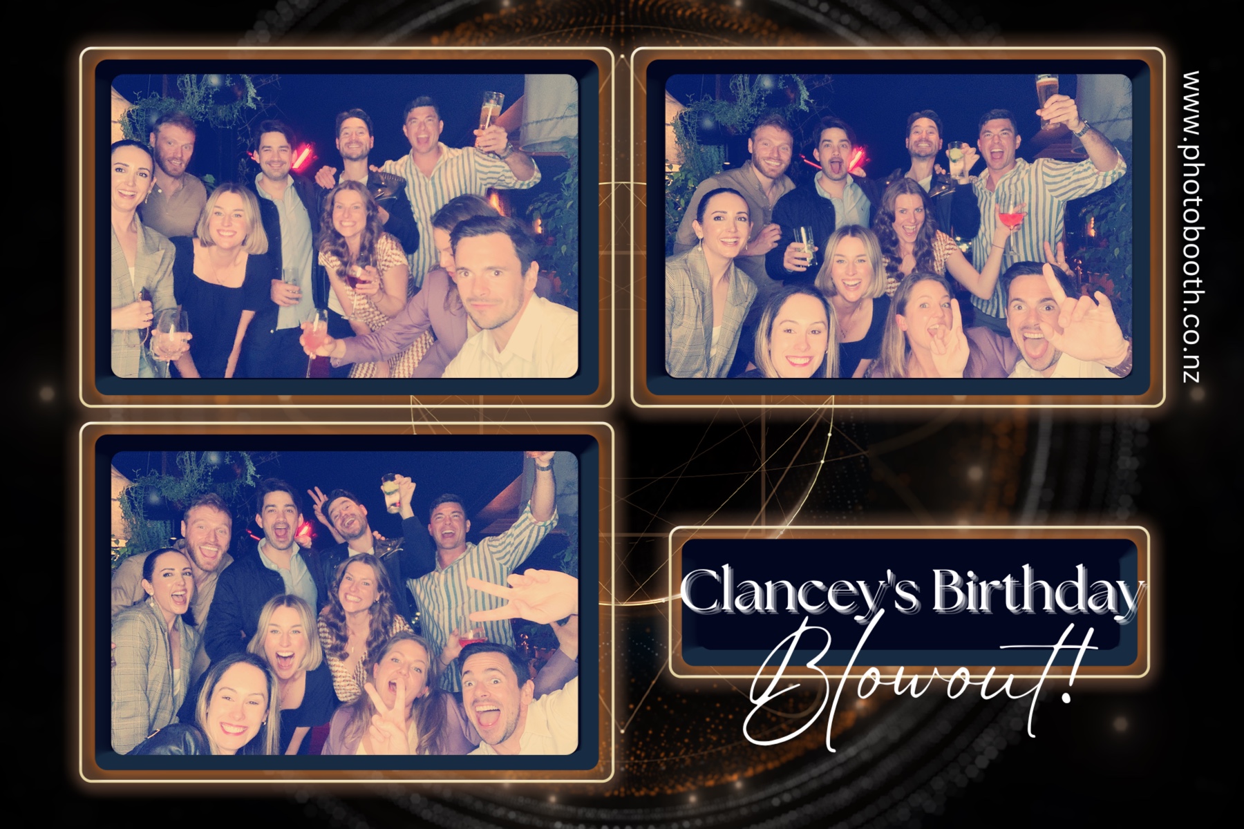 Clancey's Birthday Blowout! | View more photos from the event at gallery.photobooth.co.nz/u/SelfieCentral/Clanceys-Birthday-Blowout