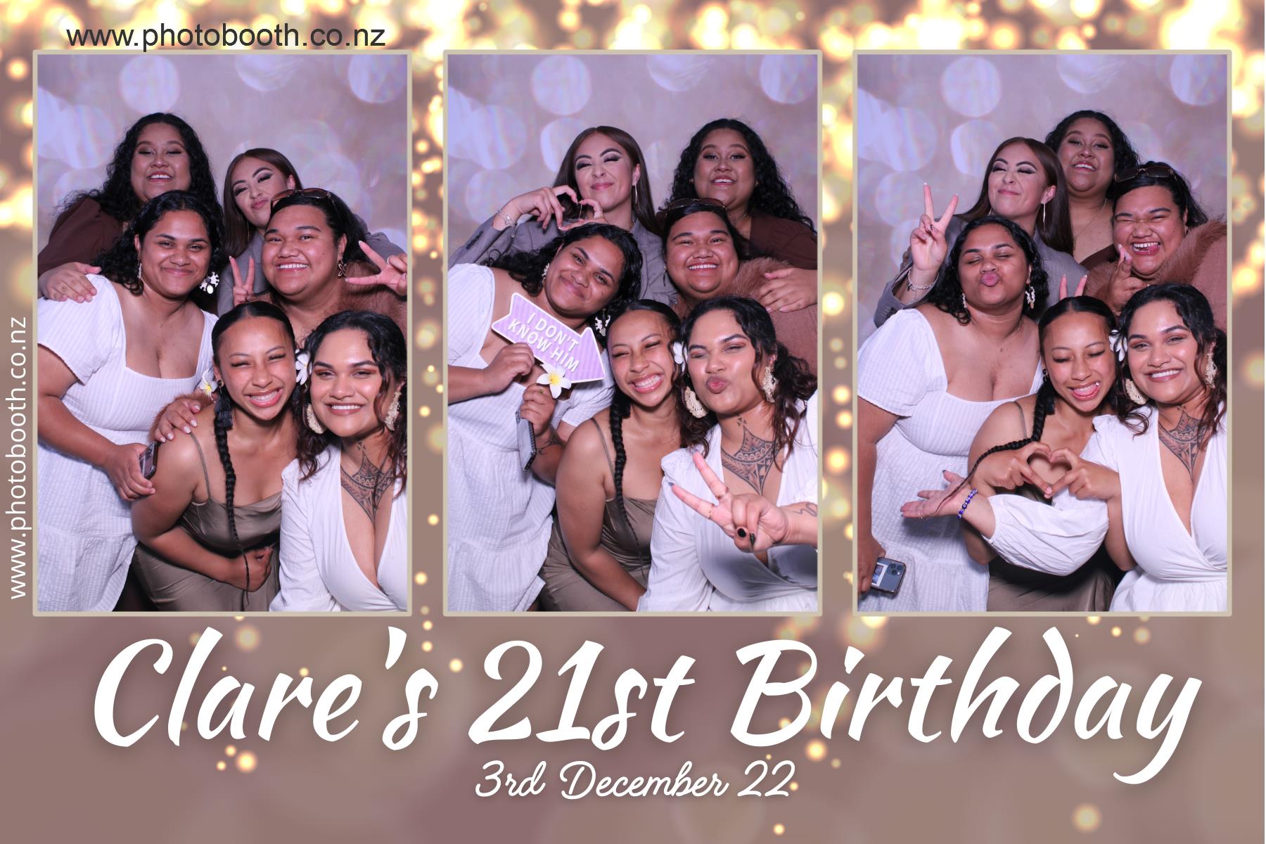 Clare's 21st Birthday | View more photos from the event at gallery.photobooth.co.nz/u/SelfieCentral/Clares-21st-Birthday