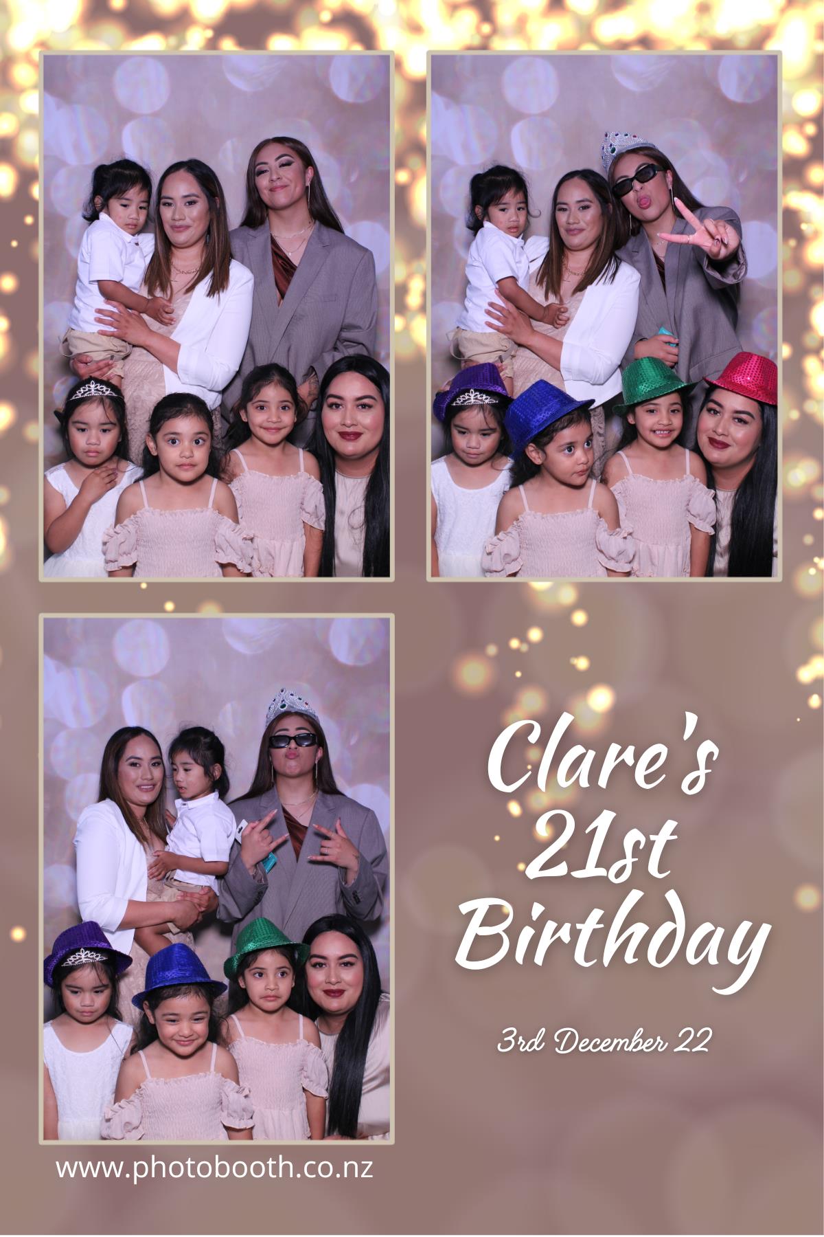 Clare's 21st Birthday | View more photos from the event at gallery.photobooth.co.nz/u/SelfieCentral/Clares-21st-Birthday