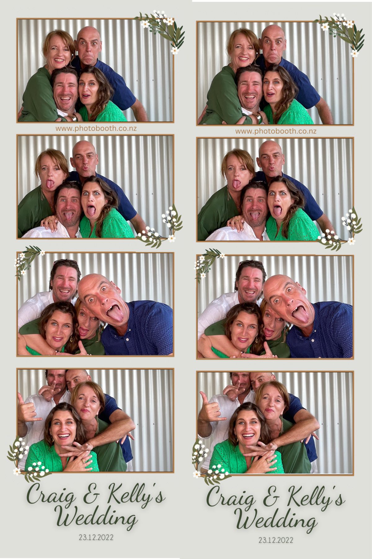 Craig & Kelly's Wedding | View more photos from the event at gallery.photobooth.co.nz/u/SelfieCentral/Craig-Kellys-Wedding