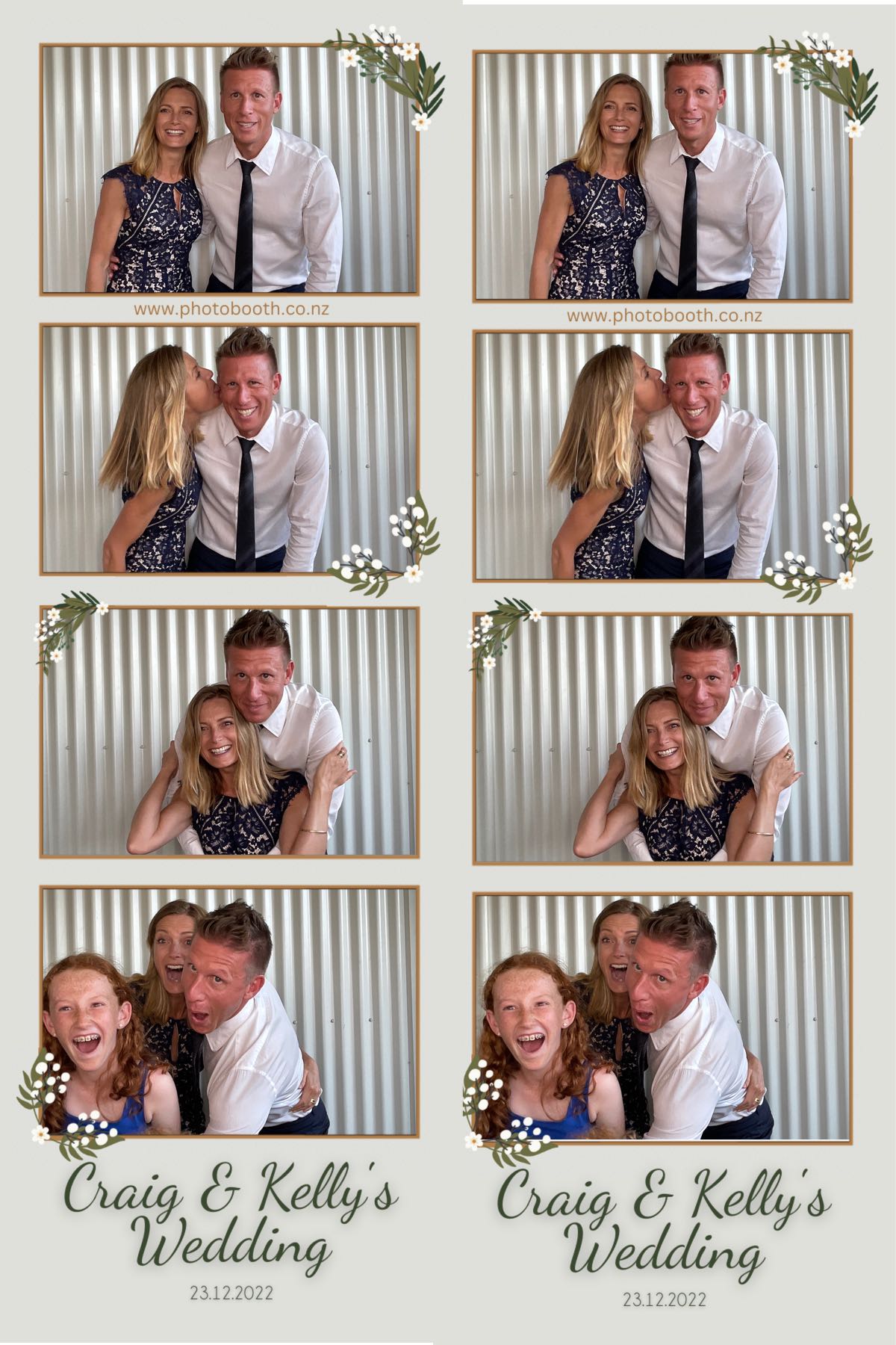 Craig & Kelly's Wedding | View more photos from the event at gallery.photobooth.co.nz/u/SelfieCentral/Craig-Kellys-Wedding