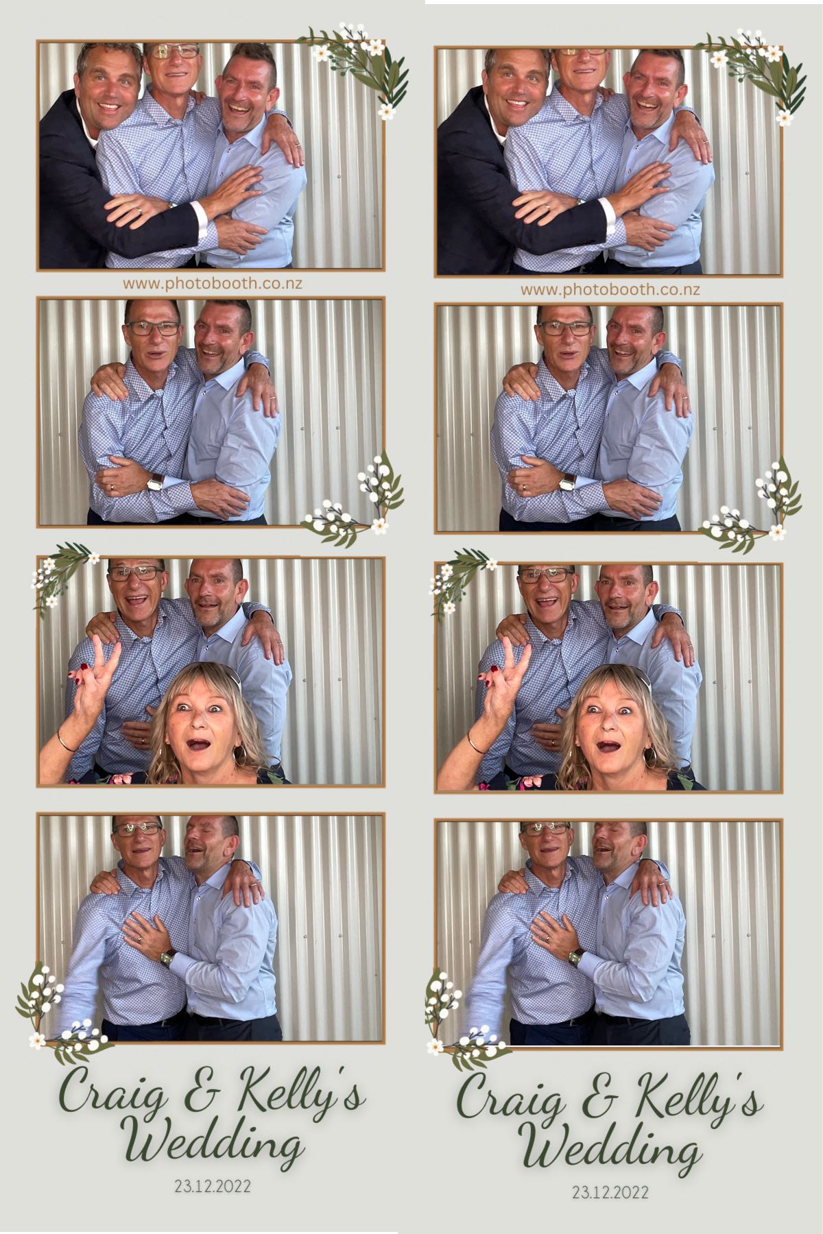 Craig & Kelly's Wedding | View more photos from the event at gallery.photobooth.co.nz/u/SelfieCentral/Craig-Kellys-Wedding