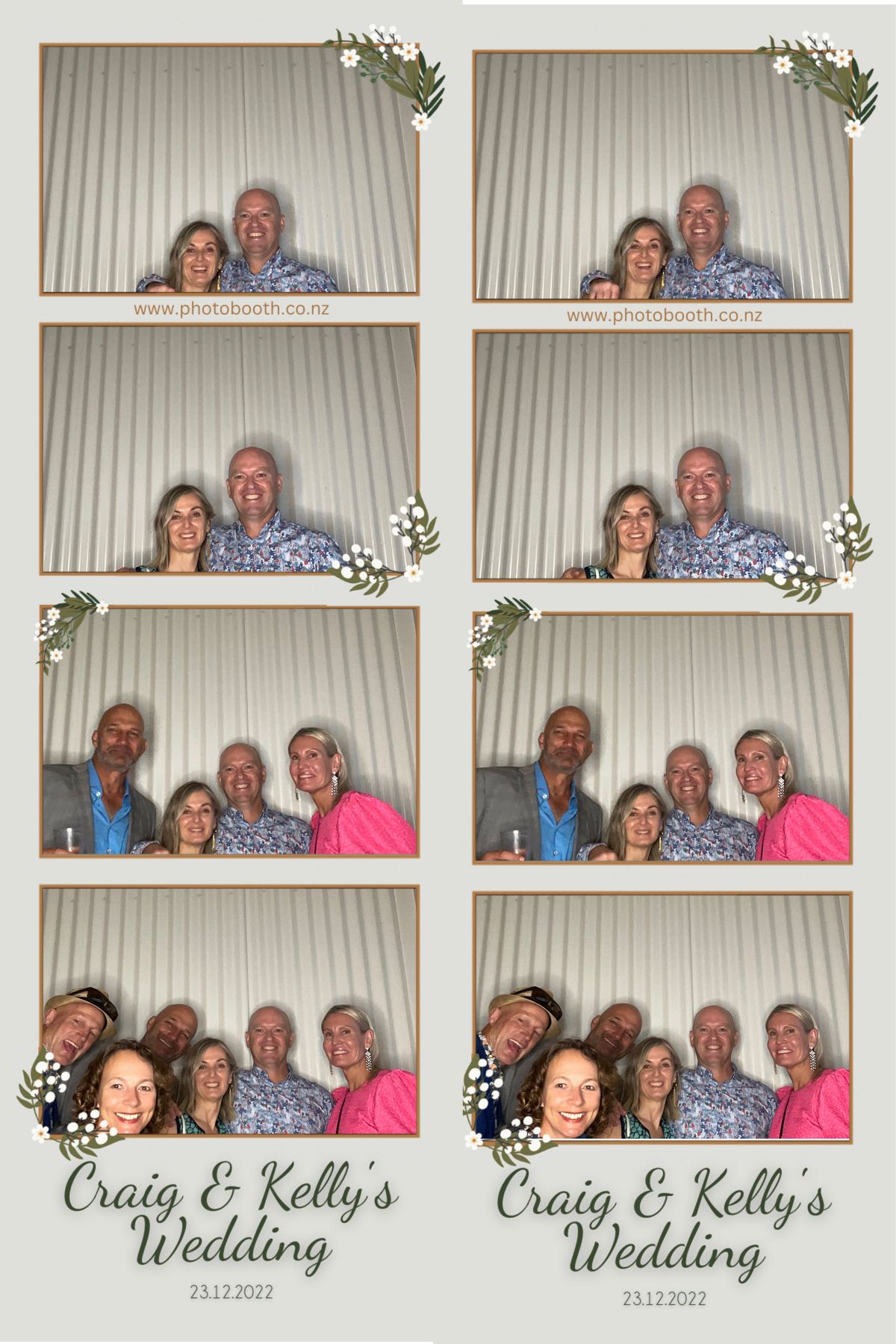 Craig & Kelly's Wedding | View more photos from the event at gallery.photobooth.co.nz/u/SelfieCentral/Craig-Kellys-Wedding