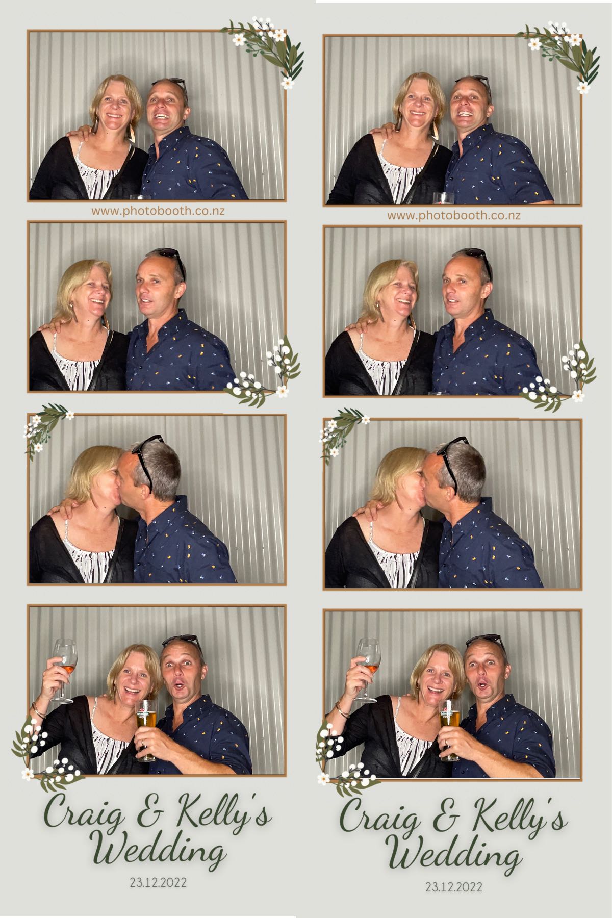 Craig & Kelly's Wedding | View more photos from the event at gallery.photobooth.co.nz/u/SelfieCentral/Craig-Kellys-Wedding