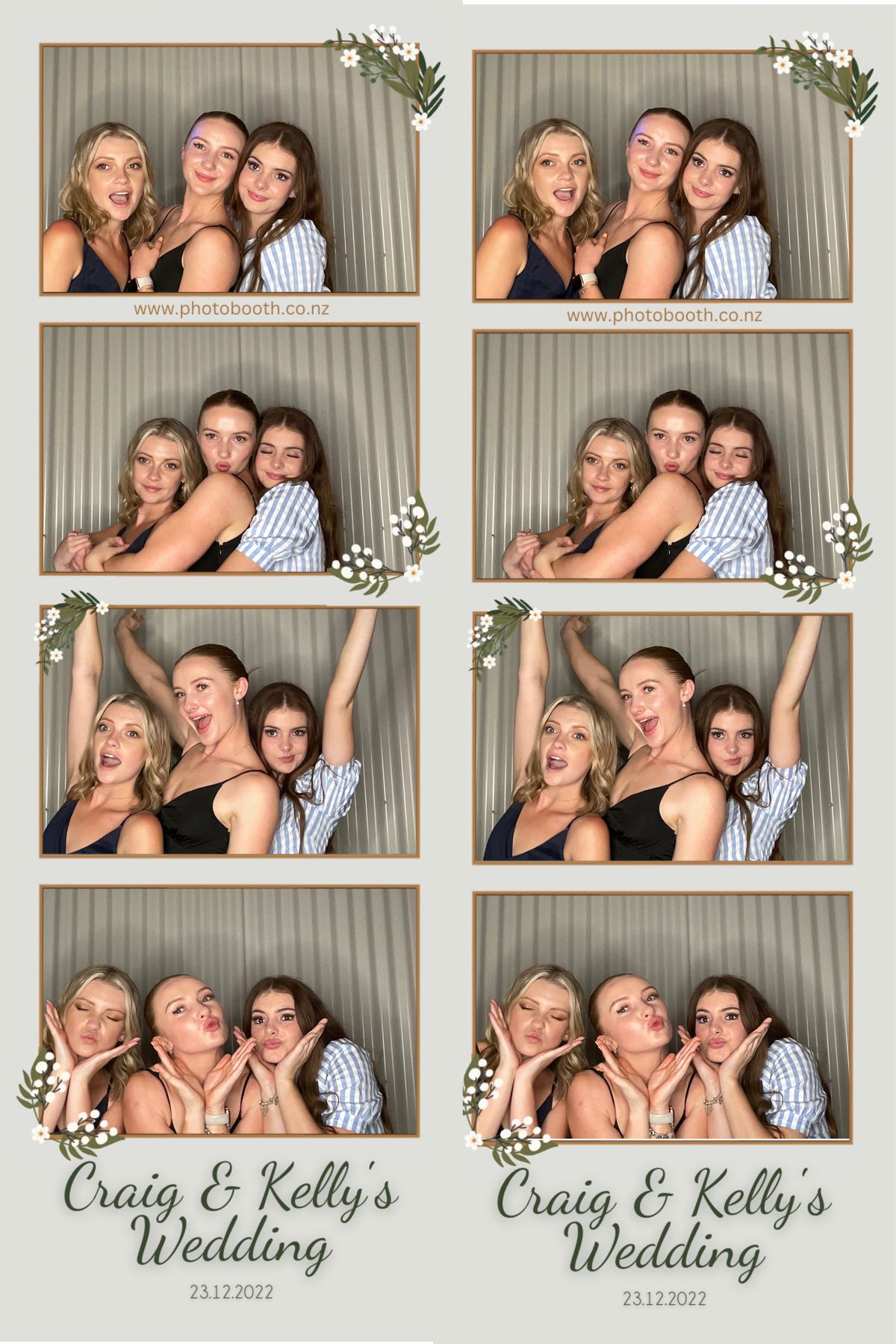 Craig & Kelly's Wedding | View more photos from the event at gallery.photobooth.co.nz/u/SelfieCentral/Craig-Kellys-Wedding