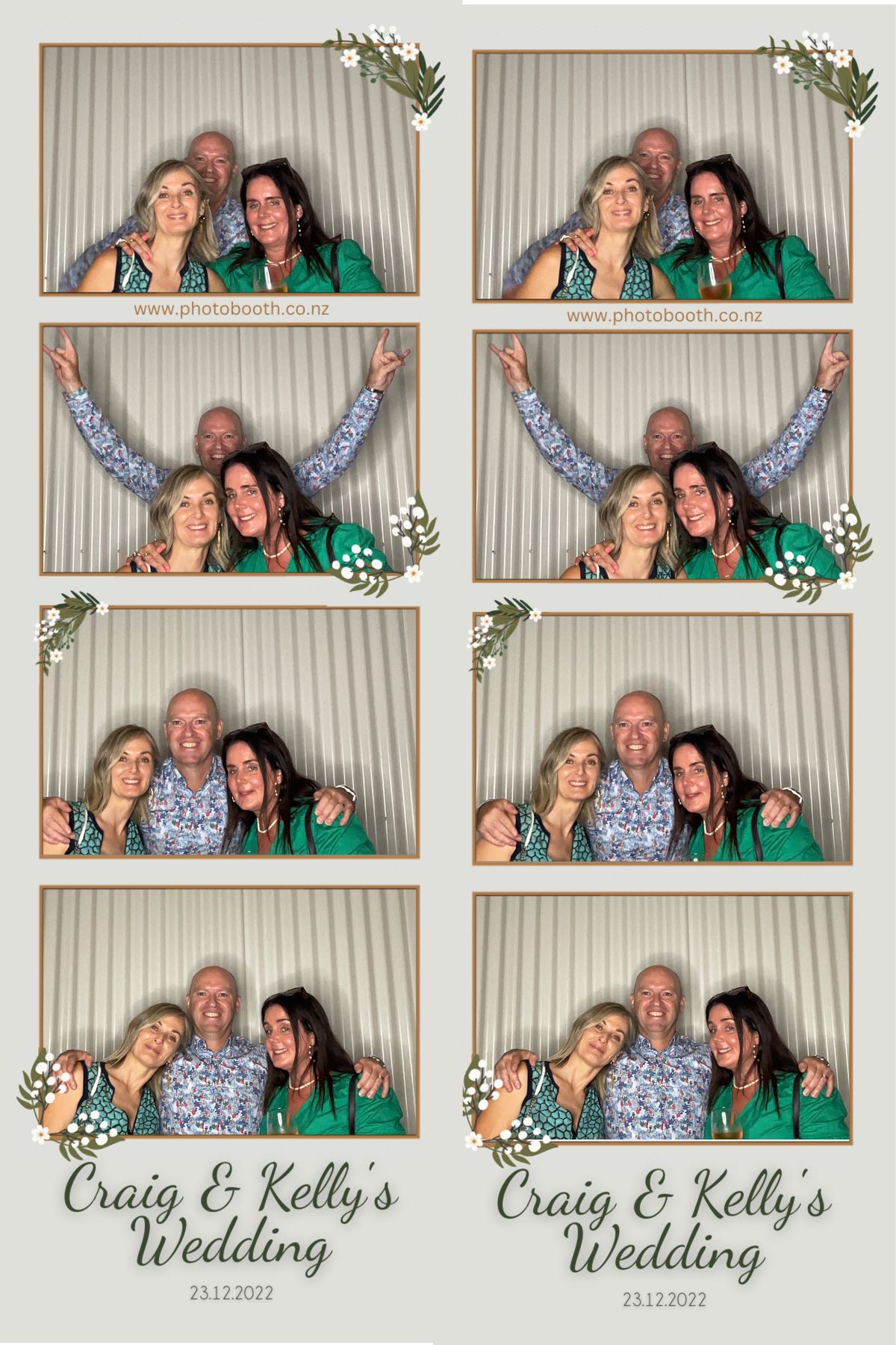 Craig & Kelly's Wedding | View more photos from the event at gallery.photobooth.co.nz/u/SelfieCentral/Craig-Kellys-Wedding