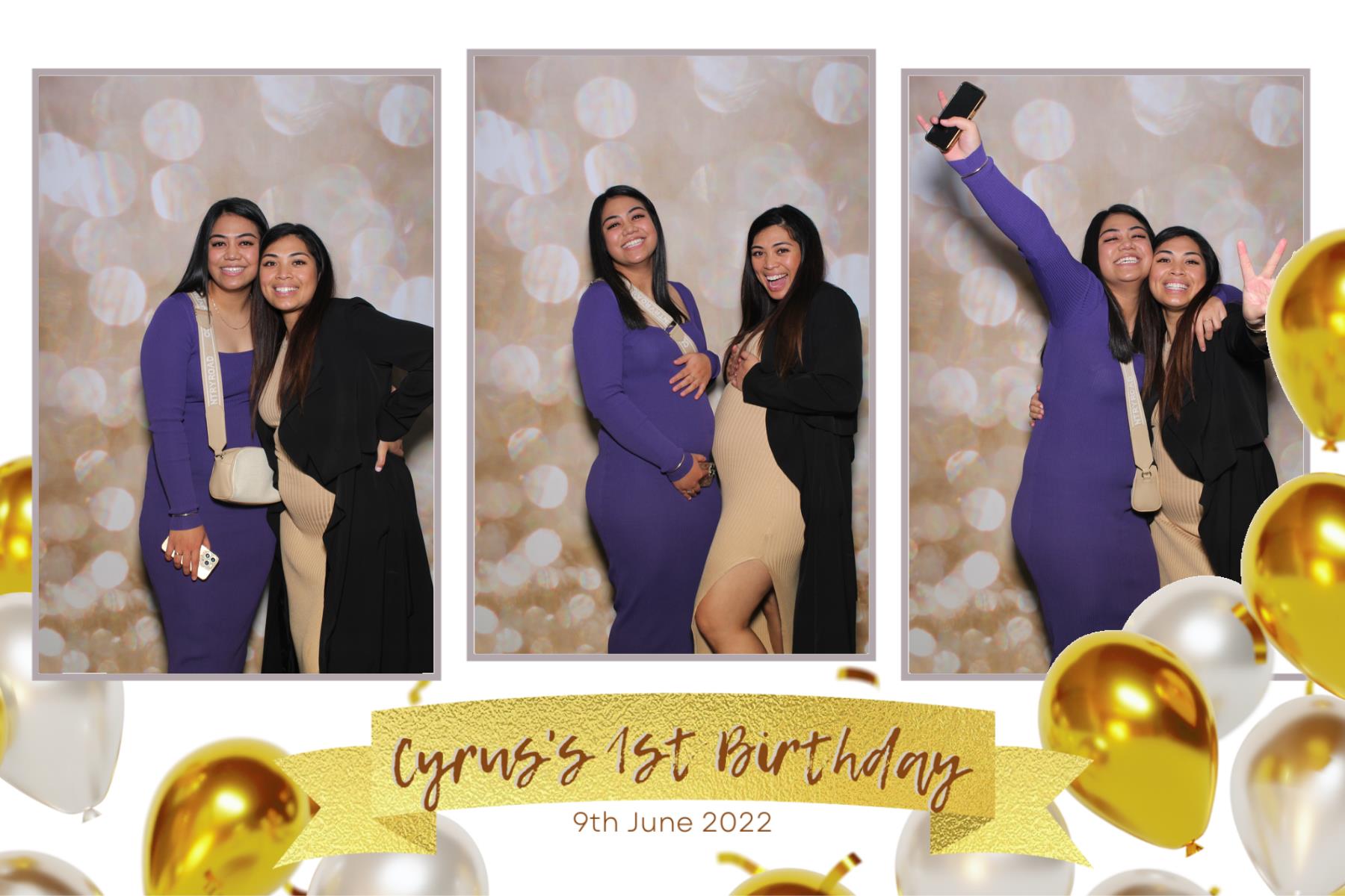 Cyrus's 1st Birthday | View more photos from the event at gallery.photobooth.co.nz/u/SelfieCentral/Cyruss-1st-Birthday