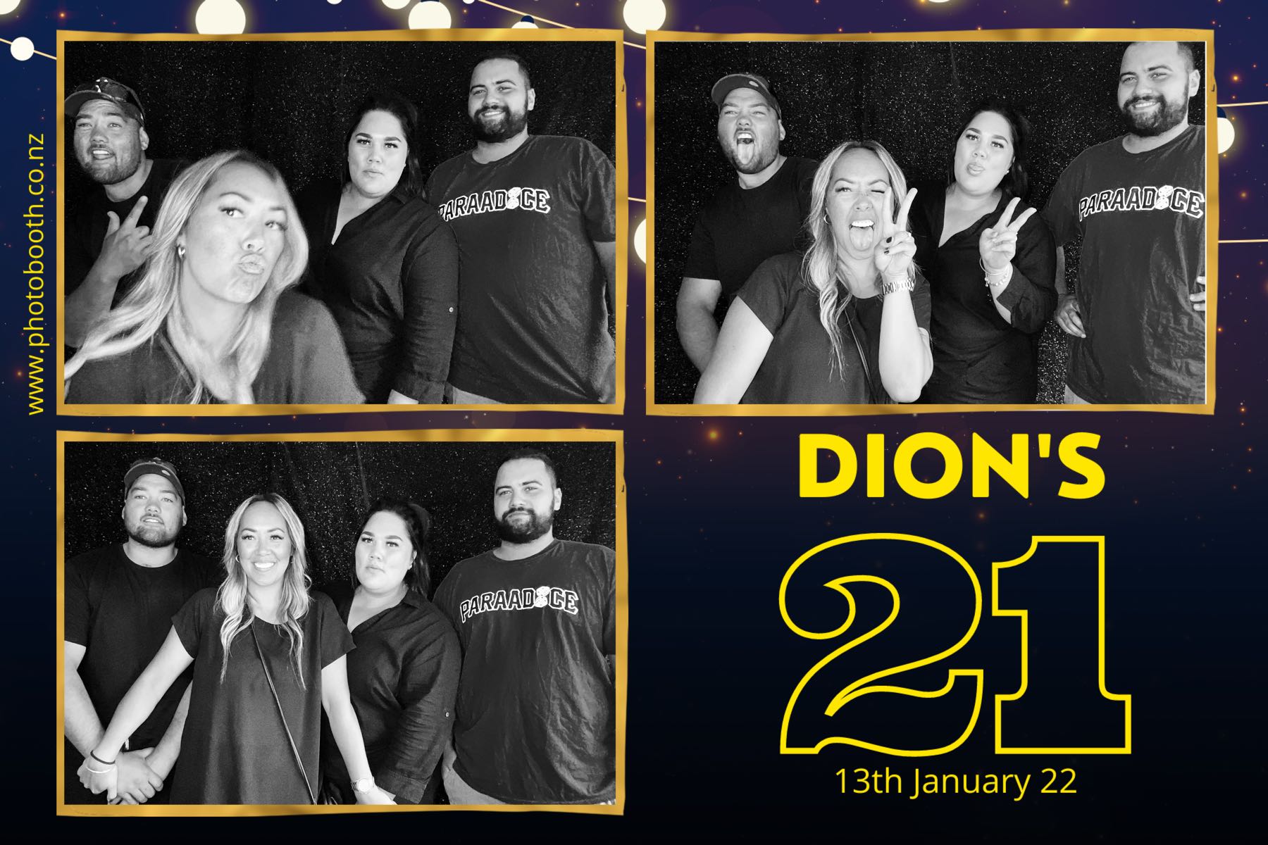 Dion's 21st | View more photos from the event at gallery.photobooth.co.nz/u/SelfieCentral/Dions-21st