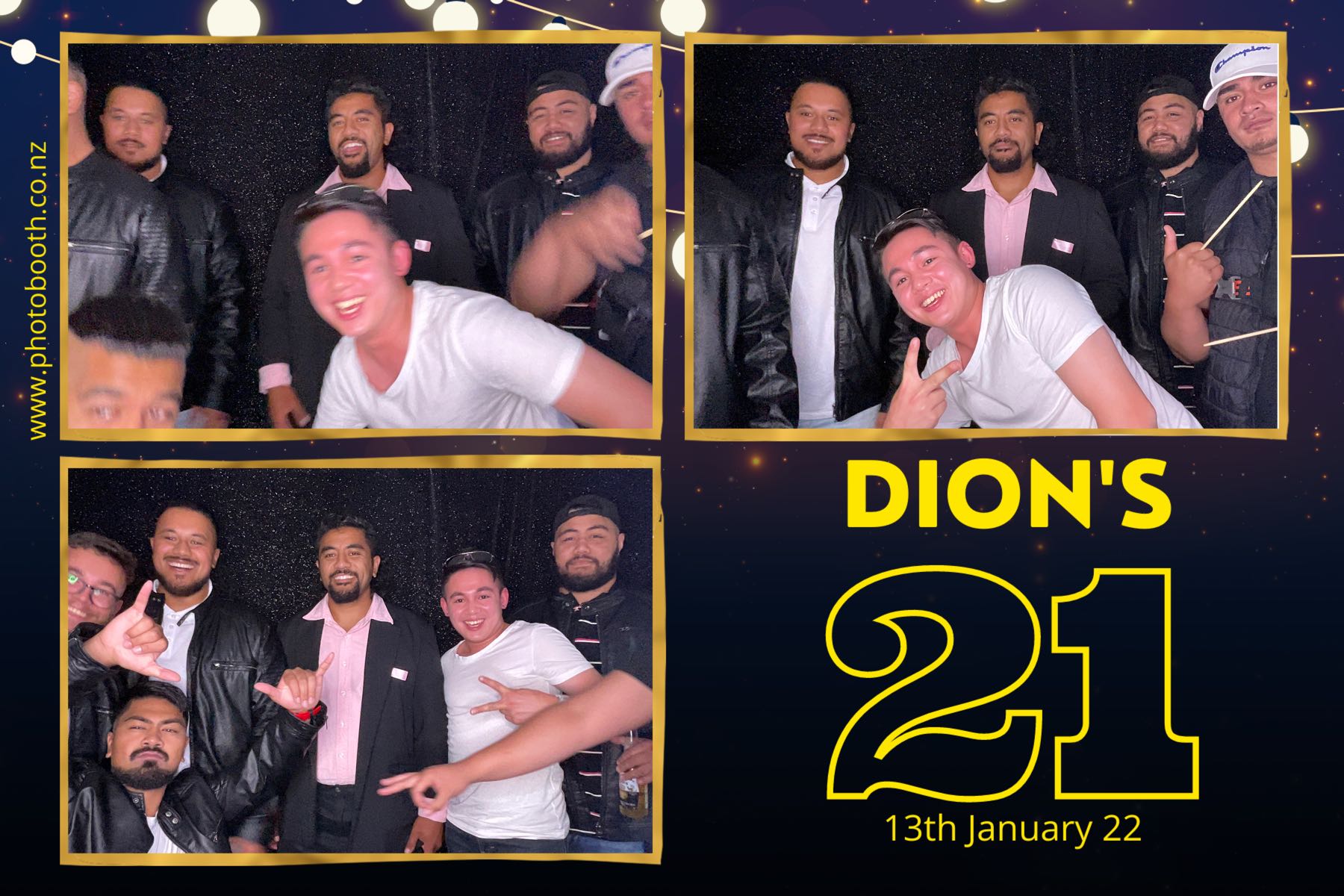 Dion's 21st | View more photos from the event at gallery.photobooth.co.nz/u/SelfieCentral/Dions-21st