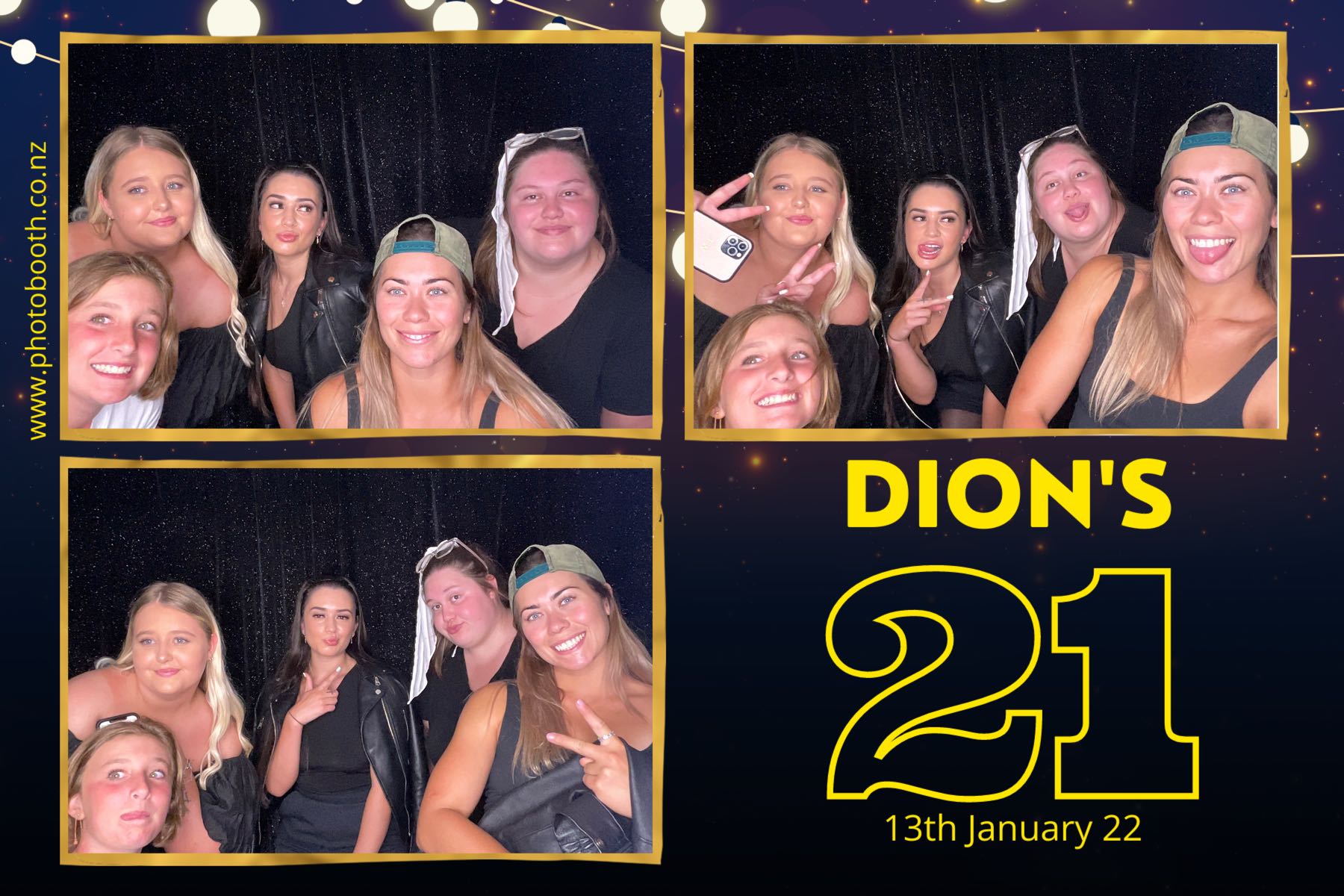 Dion's 21st | View more photos from the event at gallery.photobooth.co.nz/u/SelfieCentral/Dions-21st