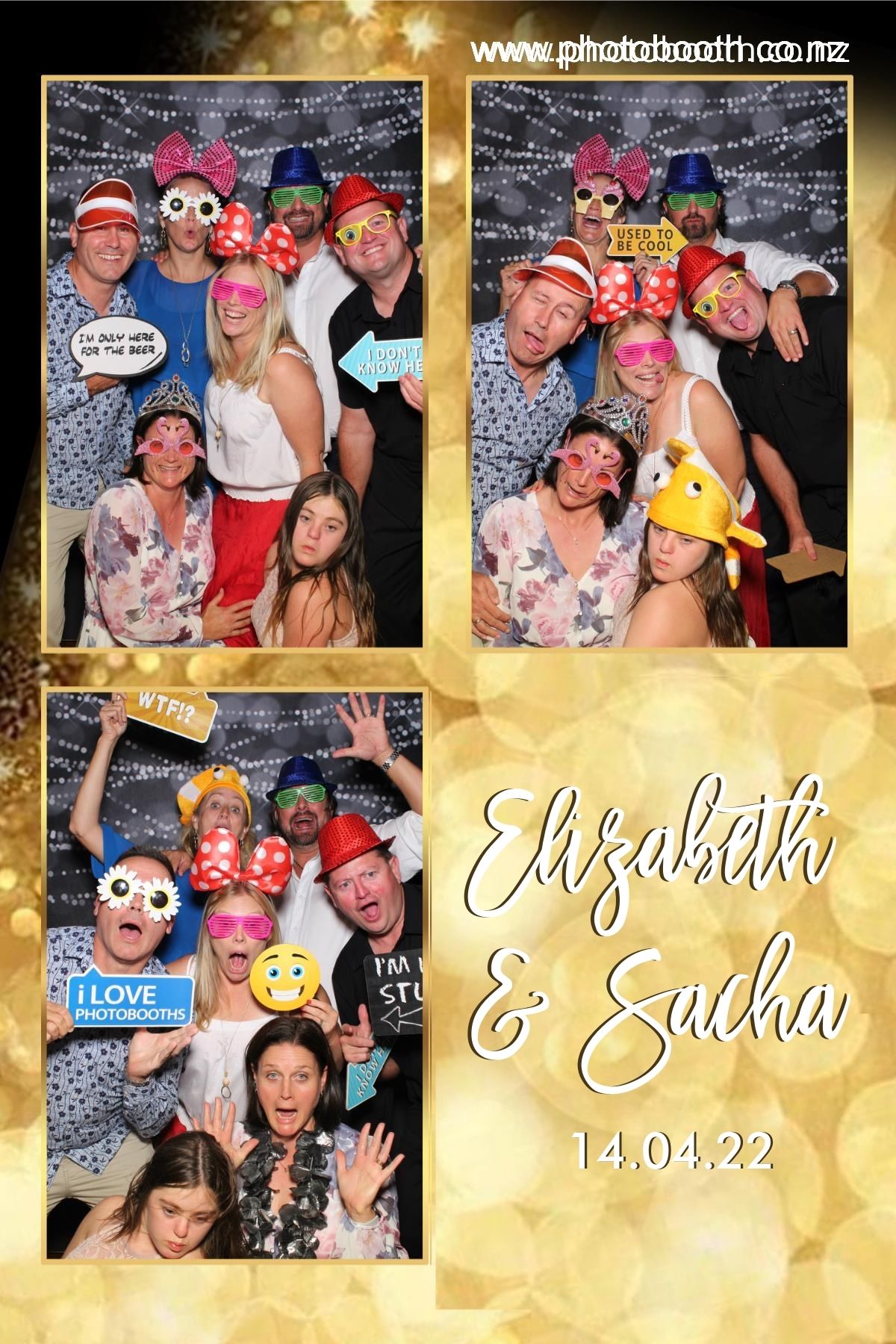Elizabeth & Sacha's Wedding | View more photos from the event at gallery.photobooth.co.nz/u/SelfieCentral/Elizabeth-Sachas-Wedding