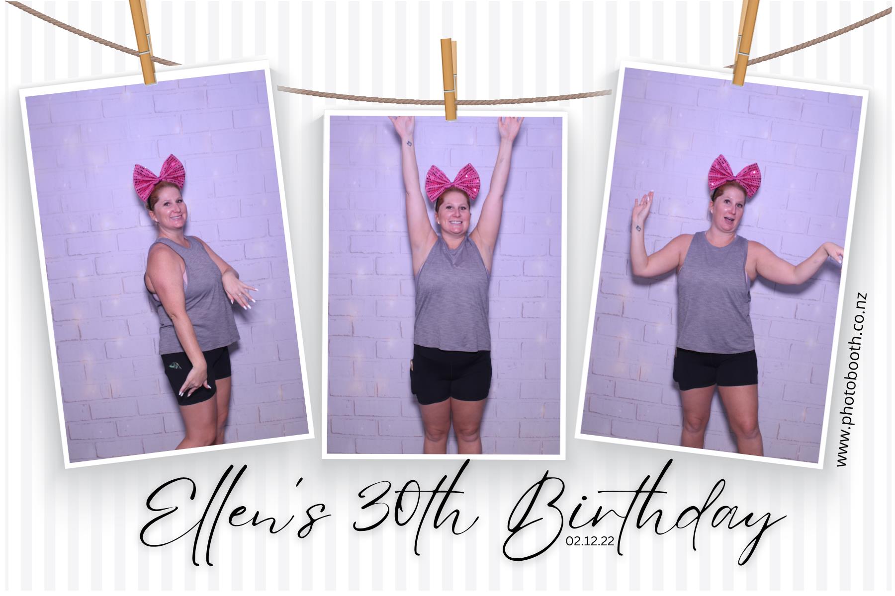 Ellen's 30th | View more photos from the event at gallery.photobooth.co.nz/u/SelfieCentral/Ellens-30th