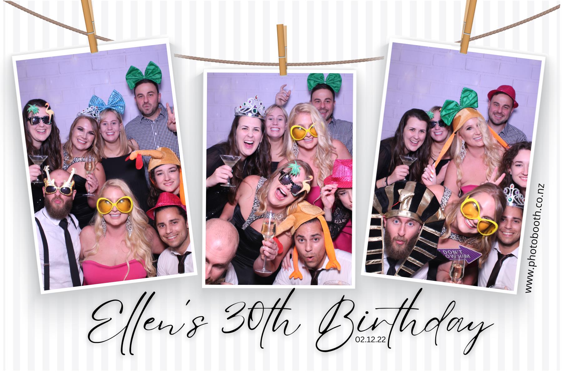 Ellen's 30th | View more photos from the event at gallery.photobooth.co.nz/u/SelfieCentral/Ellens-30th
