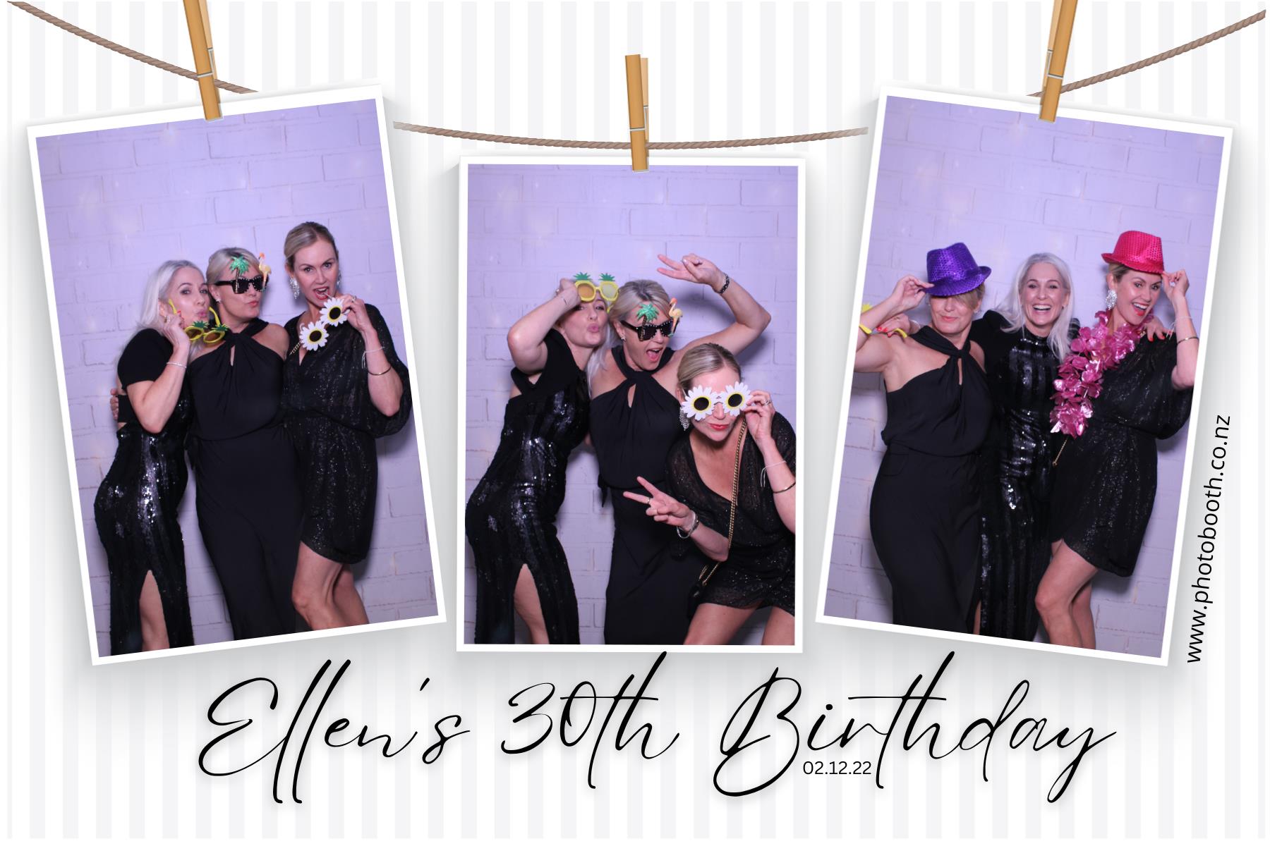 Ellen's 30th | View more photos from the event at gallery.photobooth.co.nz/u/SelfieCentral/Ellens-30th