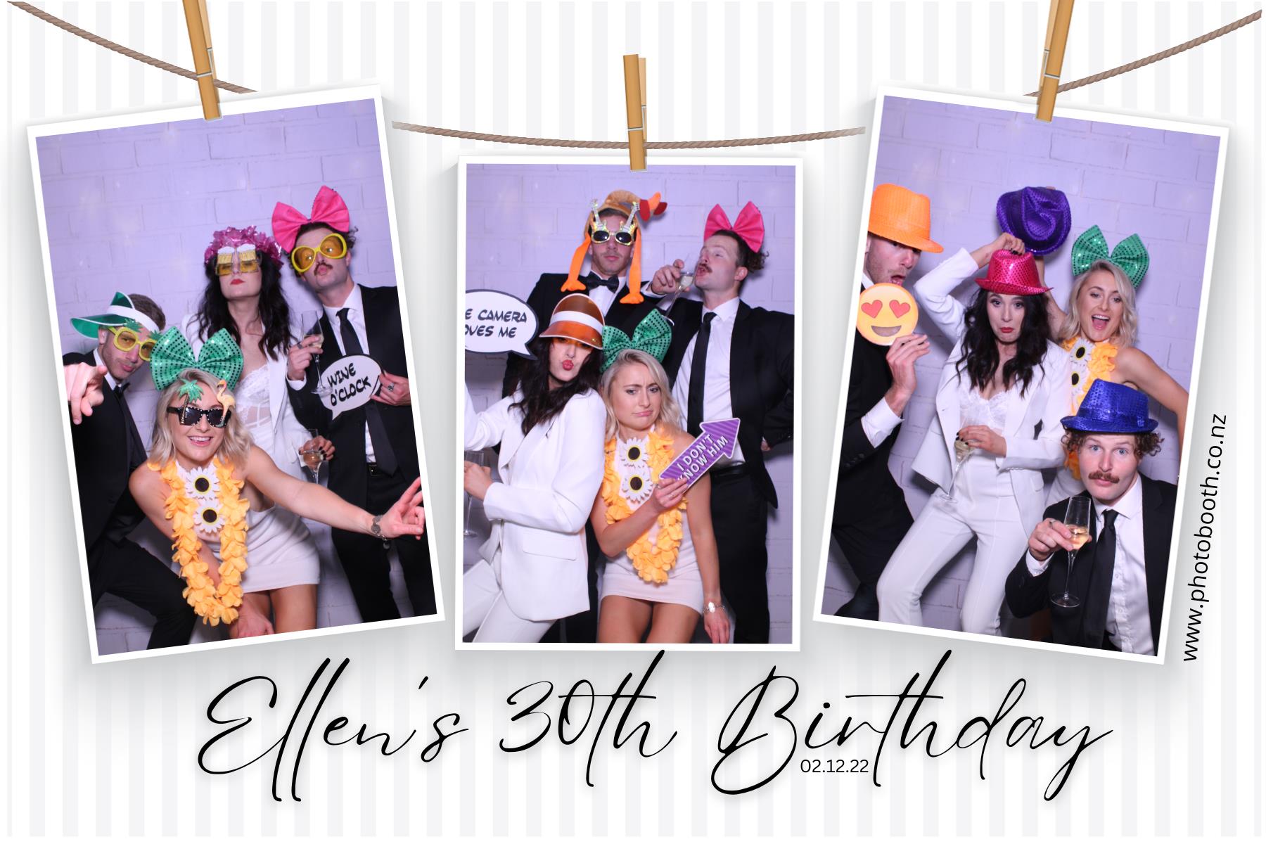 Ellen's 30th | View more photos from the event at gallery.photobooth.co.nz/u/SelfieCentral/Ellens-30th