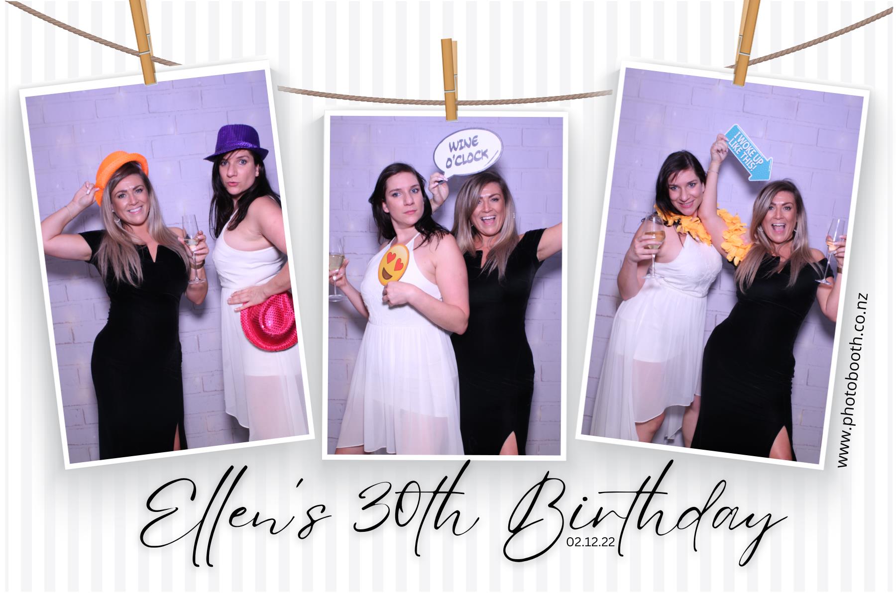 Ellen's 30th | View more photos from the event at gallery.photobooth.co.nz/u/SelfieCentral/Ellens-30th