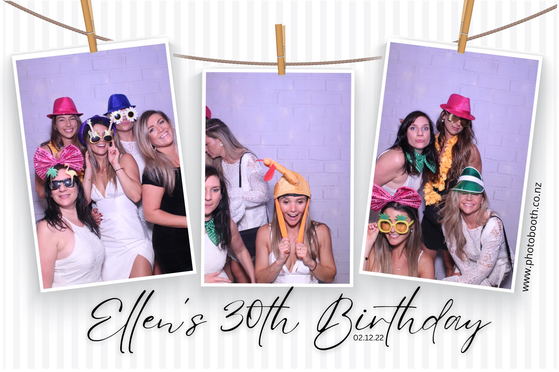 Ellen's 30th | View more photos from the event at gallery.photobooth.co.nz/u/SelfieCentral/Ellens-30th