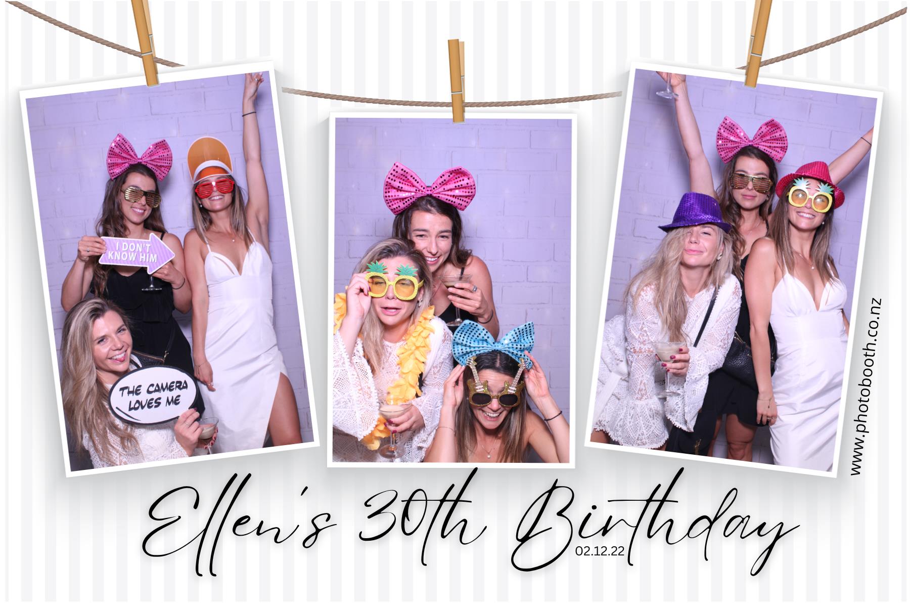 Ellen's 30th | View more photos from the event at gallery.photobooth.co.nz/u/SelfieCentral/Ellens-30th