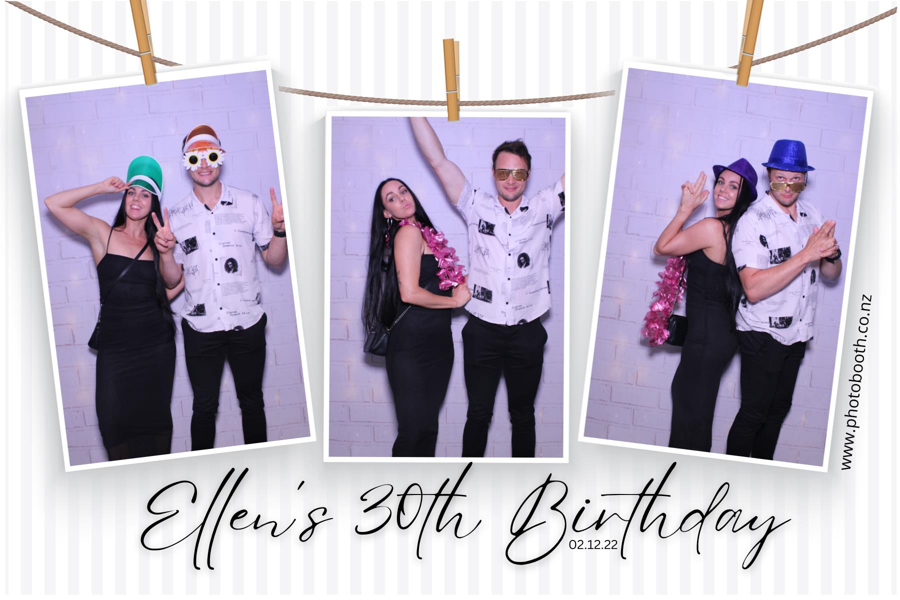 Ellen's 30th | View more photos from the event at gallery.photobooth.co.nz/u/SelfieCentral/Ellens-30th