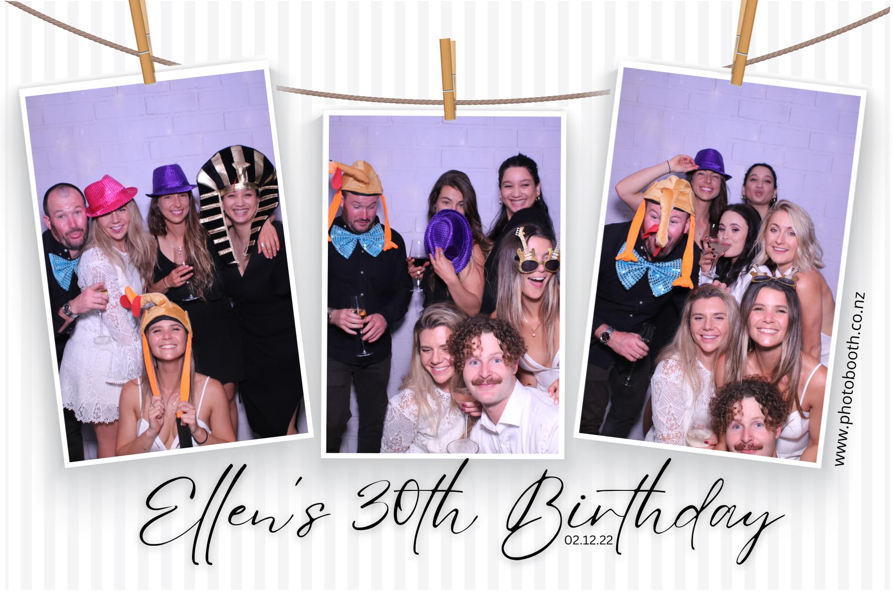 Ellen's 30th | View more photos from the event at gallery.photobooth.co.nz/u/SelfieCentral/Ellens-30th