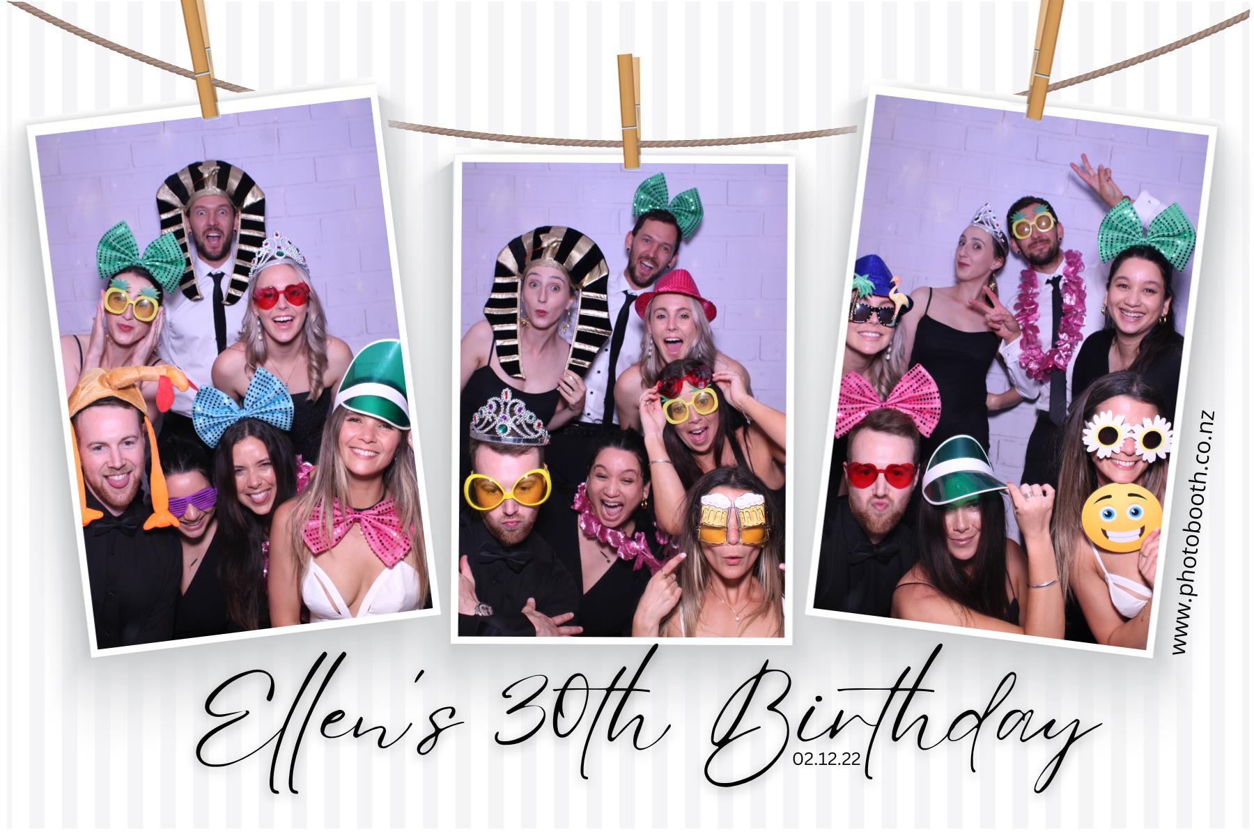 Ellen's 30th | View more photos from the event at gallery.photobooth.co.nz/u/SelfieCentral/Ellens-30th