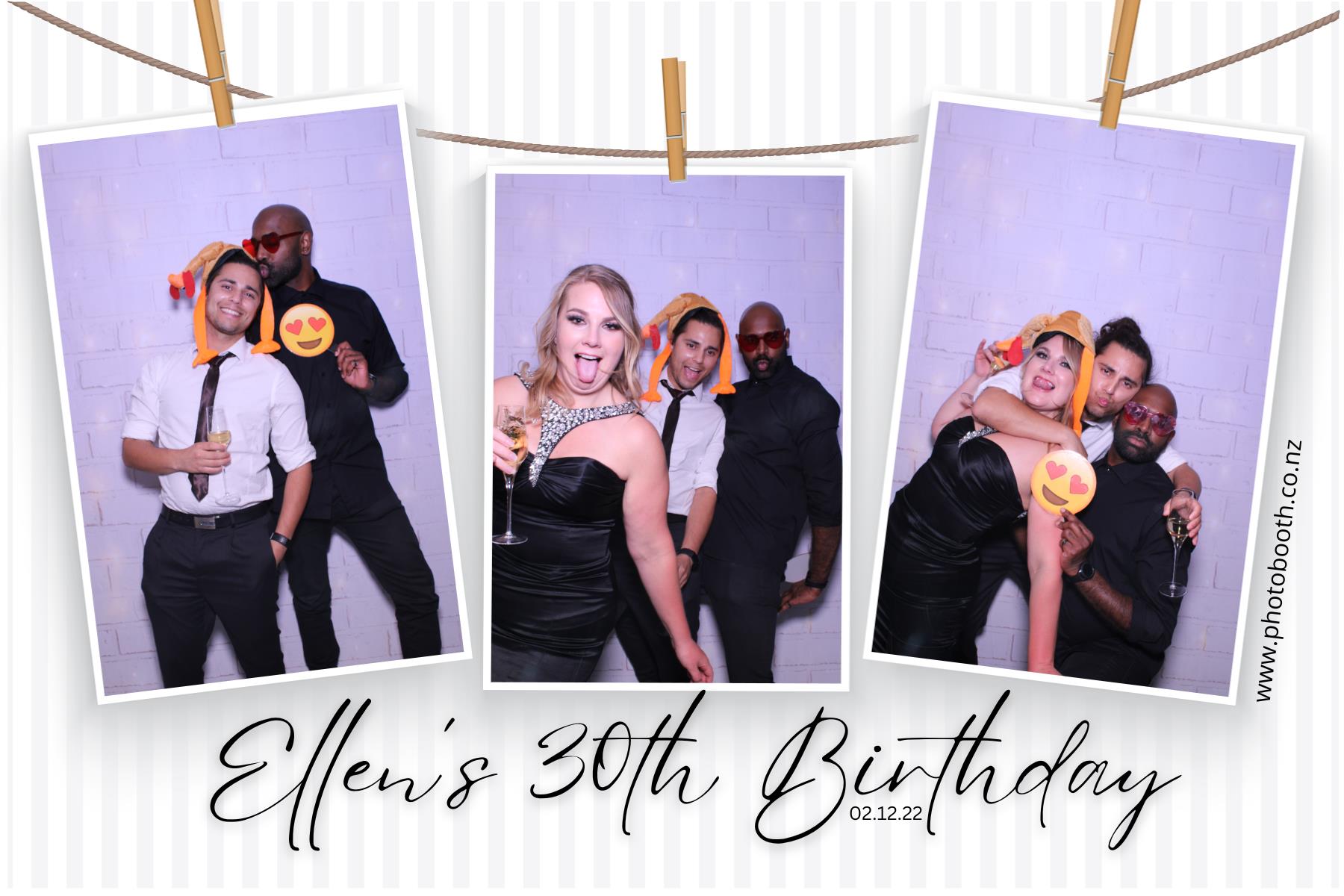 Ellen's 30th | View more photos from the event at gallery.photobooth.co.nz/u/SelfieCentral/Ellens-30th