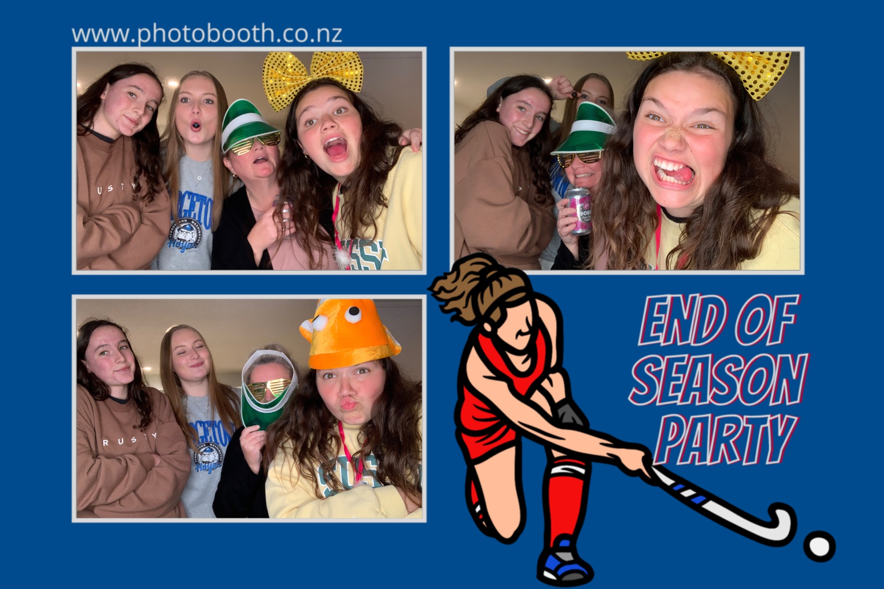 End of Season Hockey Party | View more photos from the event at gallery.photobooth.co.nz/u/SelfieCentral/End-of-Season-Hockey-Party