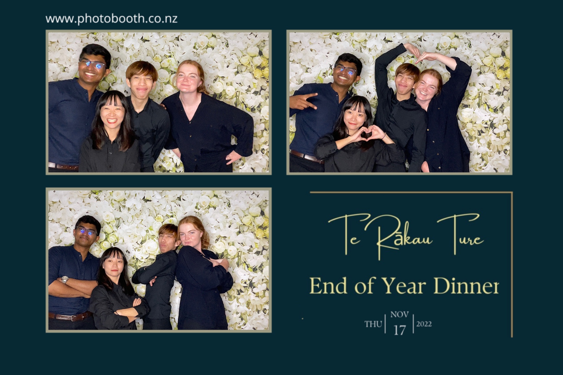 End of Year Dinner | View more photos from the event at gallery.photobooth.co.nz/u/SelfieCentral/End-of-Year-Dinner