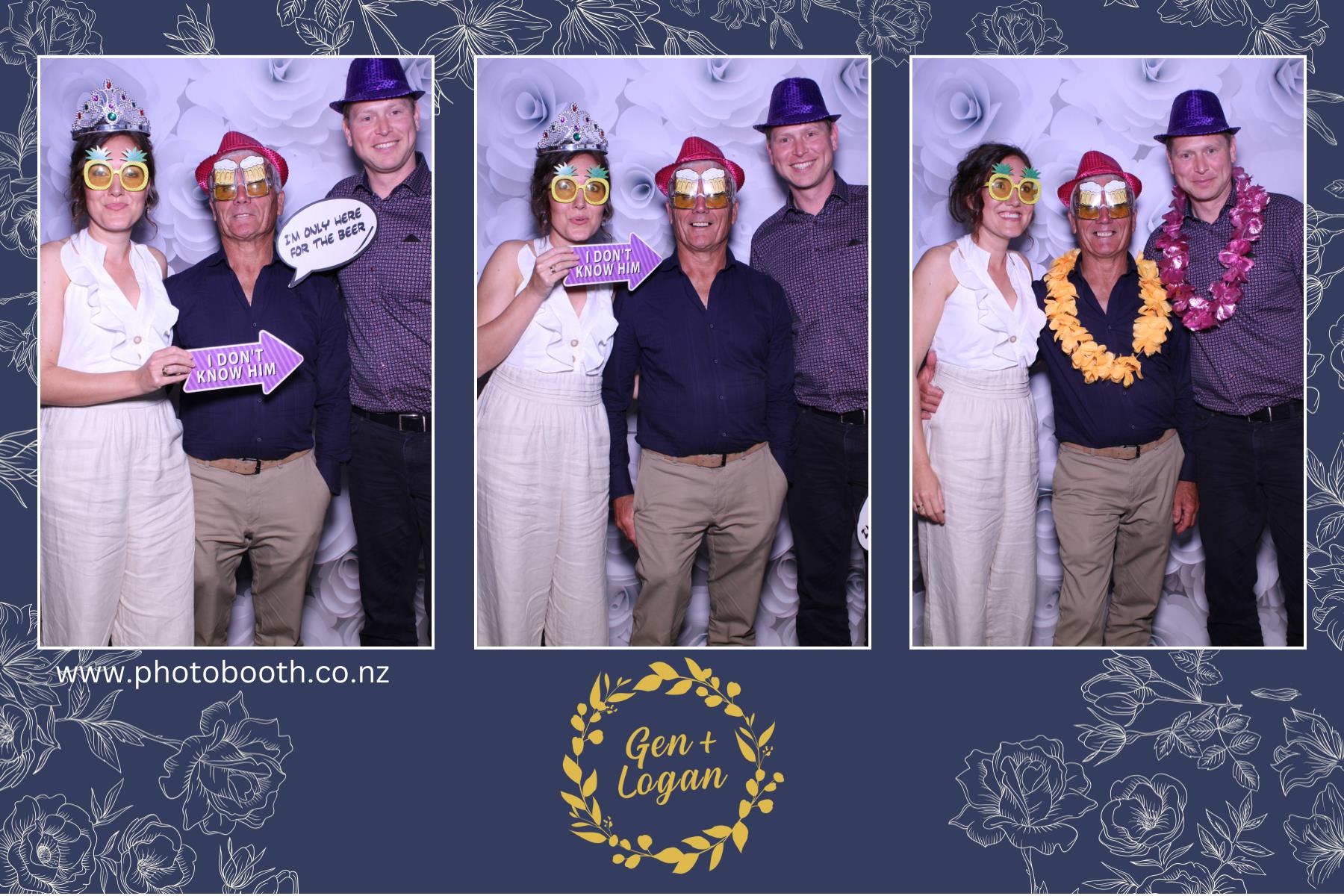 Genevieve & Logan's wedding | View more photos from the event at gallery.photobooth.co.nz/u/SelfieCentral/Genevieve-Logans-wedding