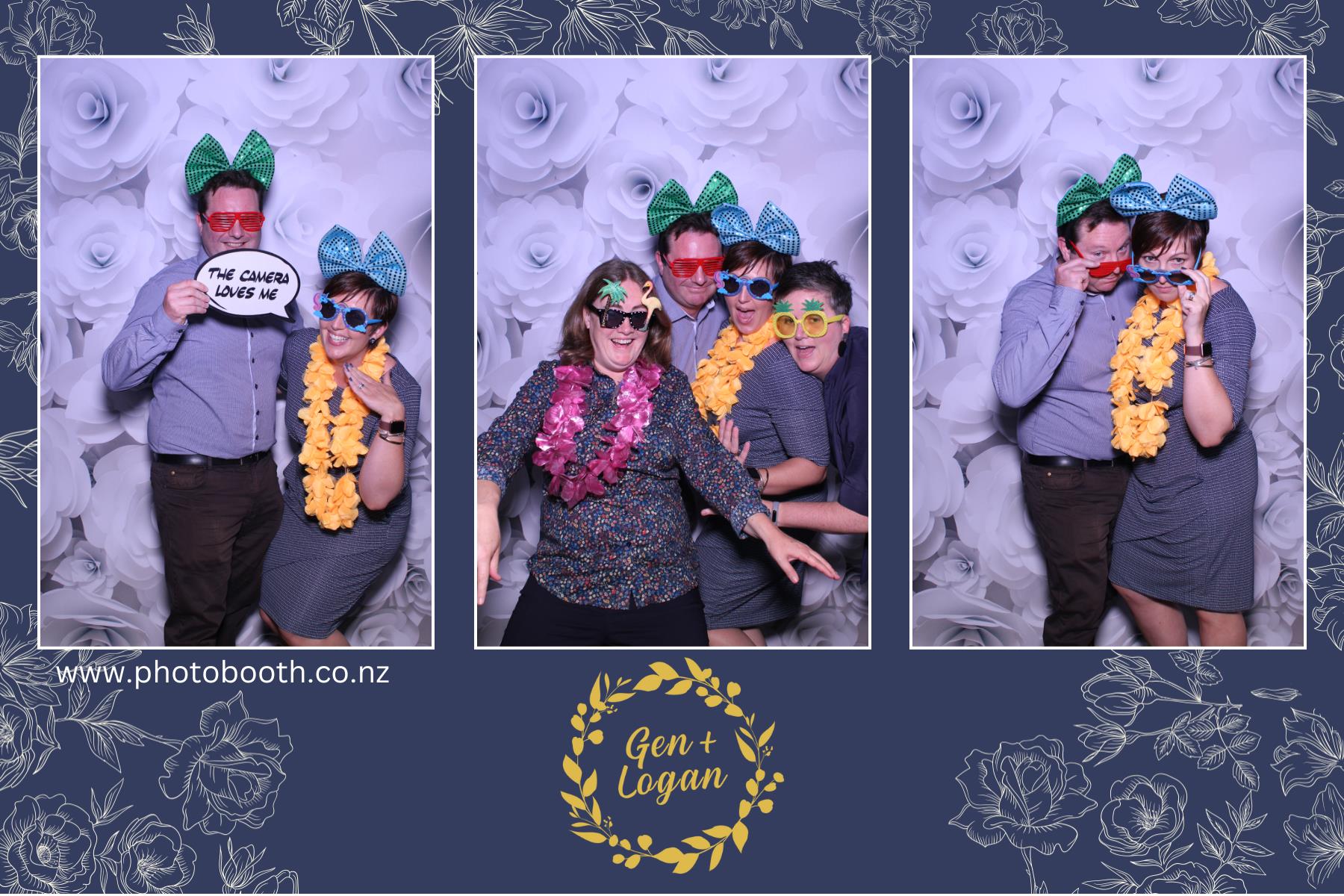 Genevieve & Logan's wedding | View more photos from the event at gallery.photobooth.co.nz/u/SelfieCentral/Genevieve-Logans-wedding