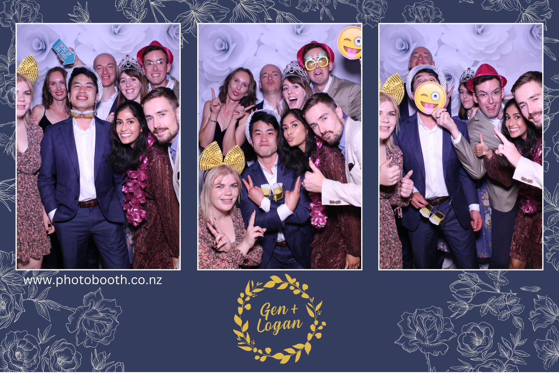 Genevieve & Logan's wedding | View more photos from the event at gallery.photobooth.co.nz/u/SelfieCentral/Genevieve-Logans-wedding