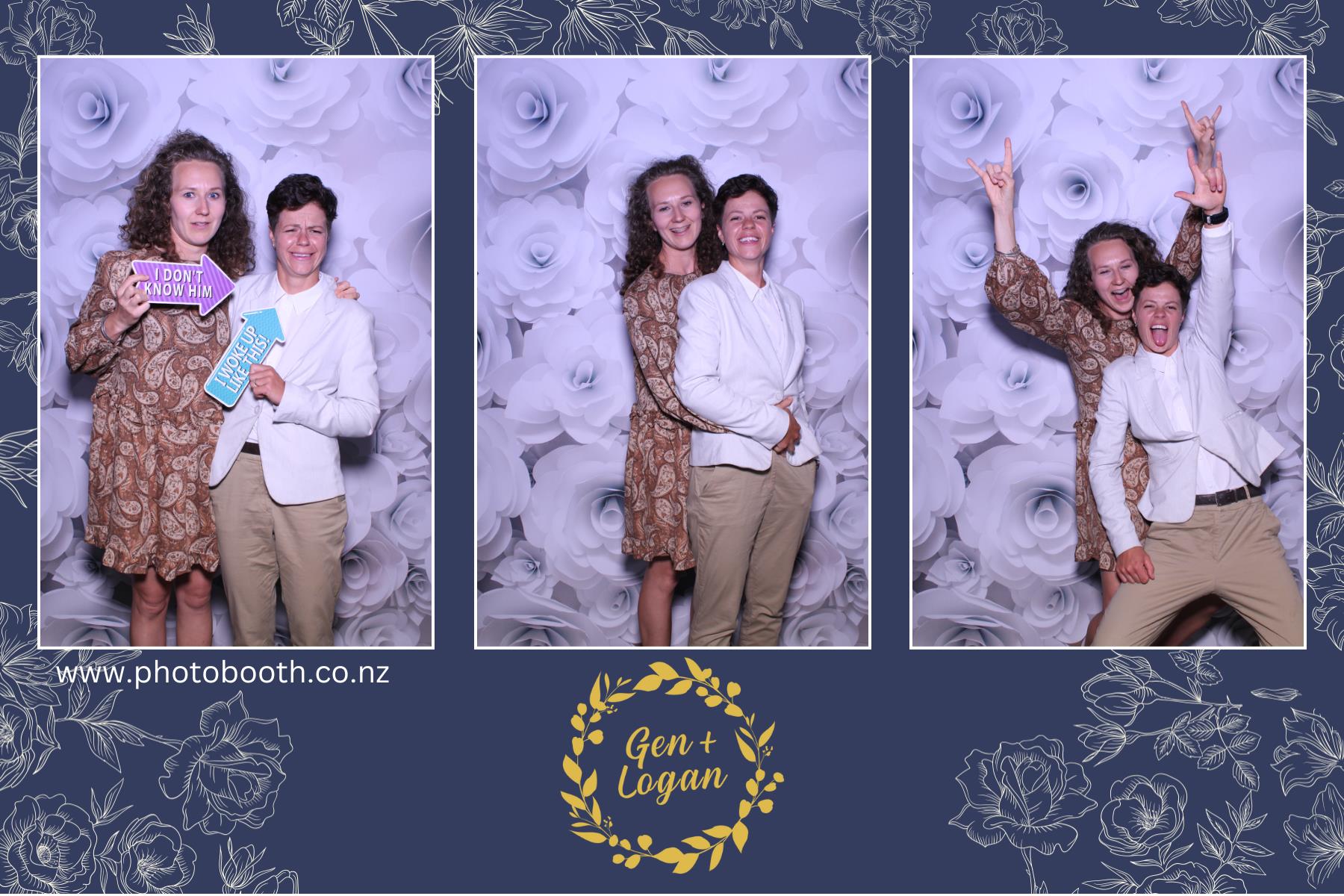 Genevieve & Logan's wedding | View more photos from the event at gallery.photobooth.co.nz/u/SelfieCentral/Genevieve-Logans-wedding