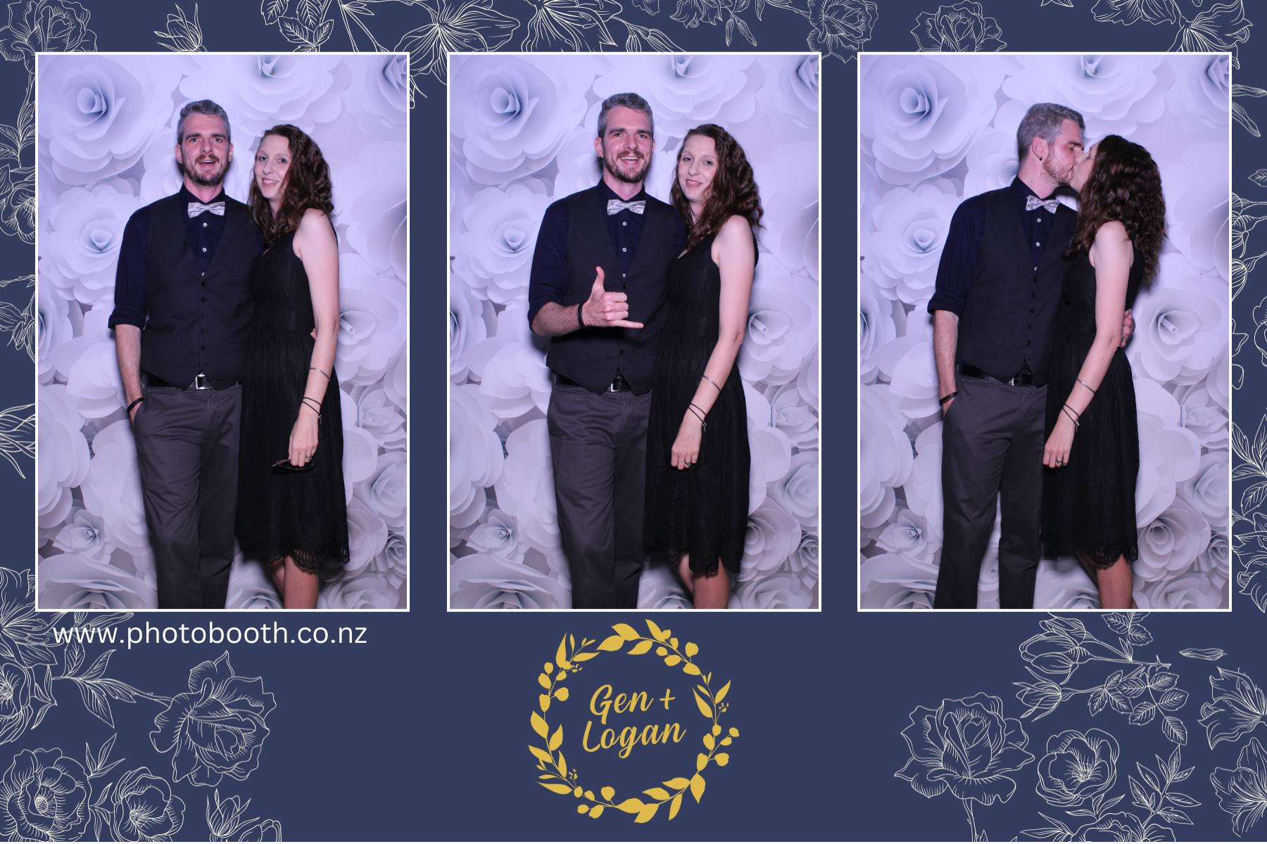 Genevieve & Logan's wedding | View more photos from the event at gallery.photobooth.co.nz/u/SelfieCentral/Genevieve-Logans-wedding
