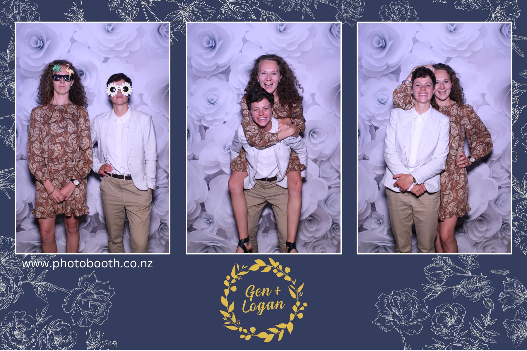 Genevieve & Logan's wedding | View more photos from the event at gallery.photobooth.co.nz/u/SelfieCentral/Genevieve-Logans-wedding