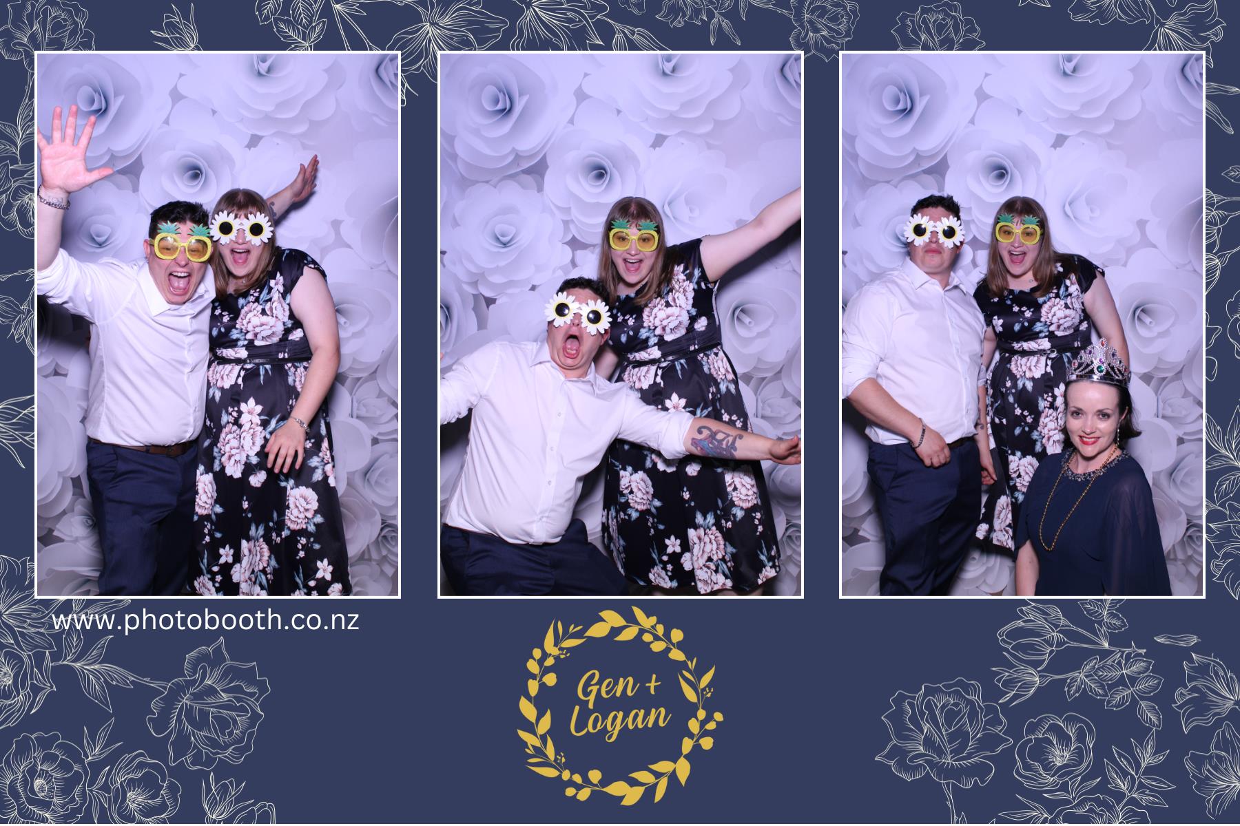 Genevieve & Logan's wedding | View more photos from the event at gallery.photobooth.co.nz/u/SelfieCentral/Genevieve-Logans-wedding