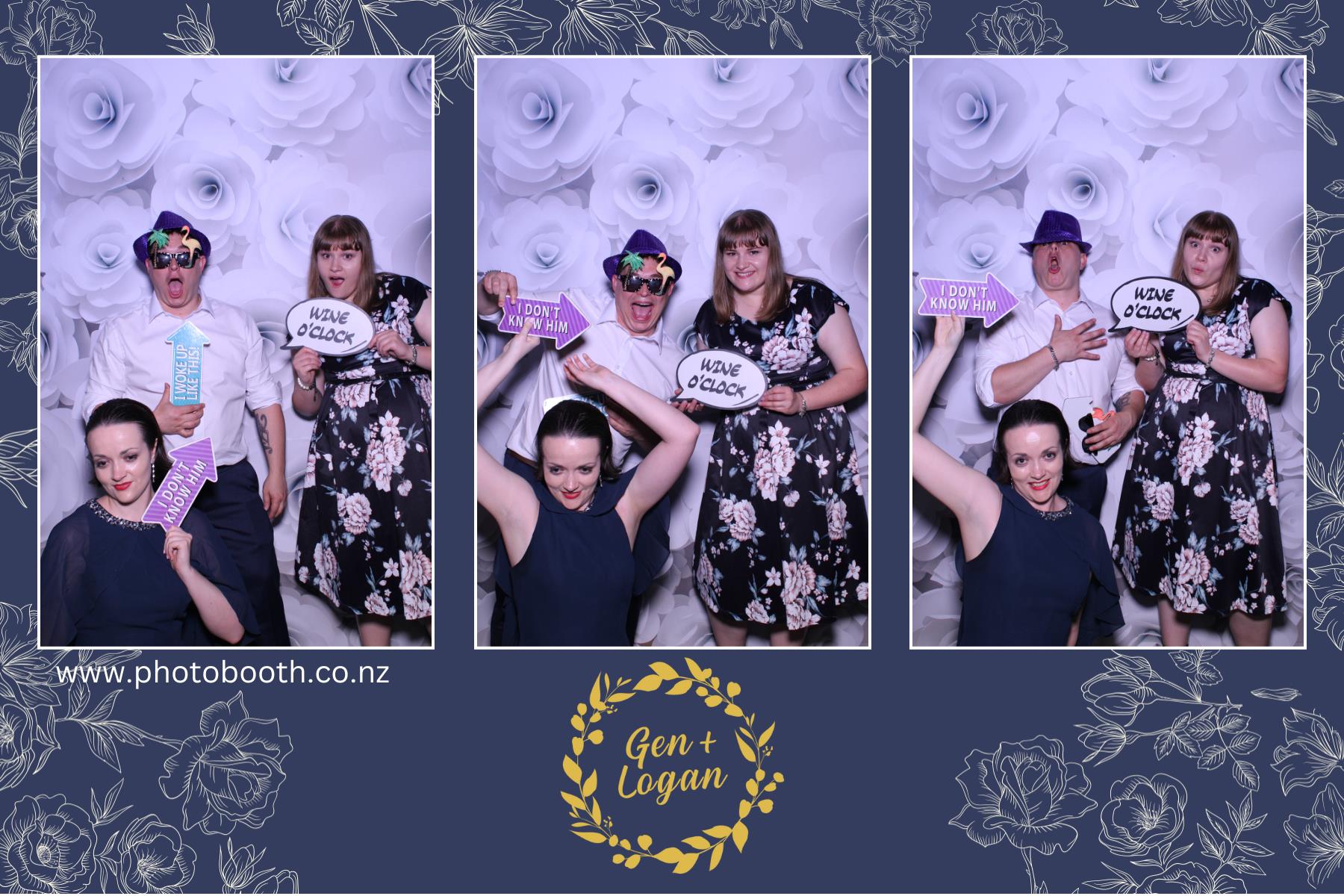 Genevieve & Logan's wedding | View more photos from the event at gallery.photobooth.co.nz/u/SelfieCentral/Genevieve-Logans-wedding