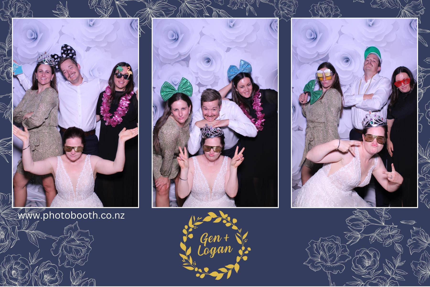 Genevieve & Logan's wedding | View more photos from the event at gallery.photobooth.co.nz/u/SelfieCentral/Genevieve-Logans-wedding