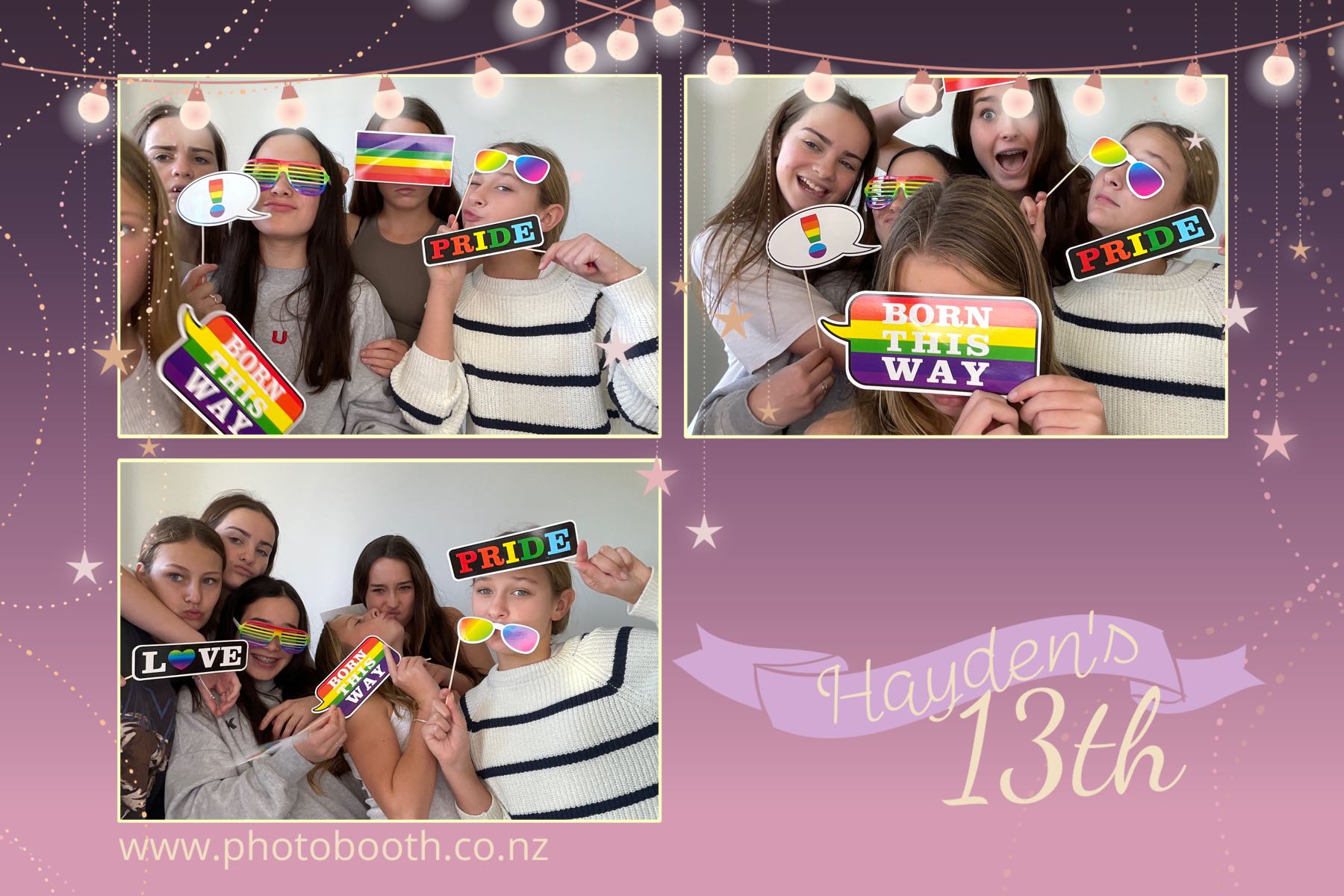 Hayden's 13th | View more photos from the event at gallery.photobooth.co.nz/u/SelfieCentral/Haydens-13th