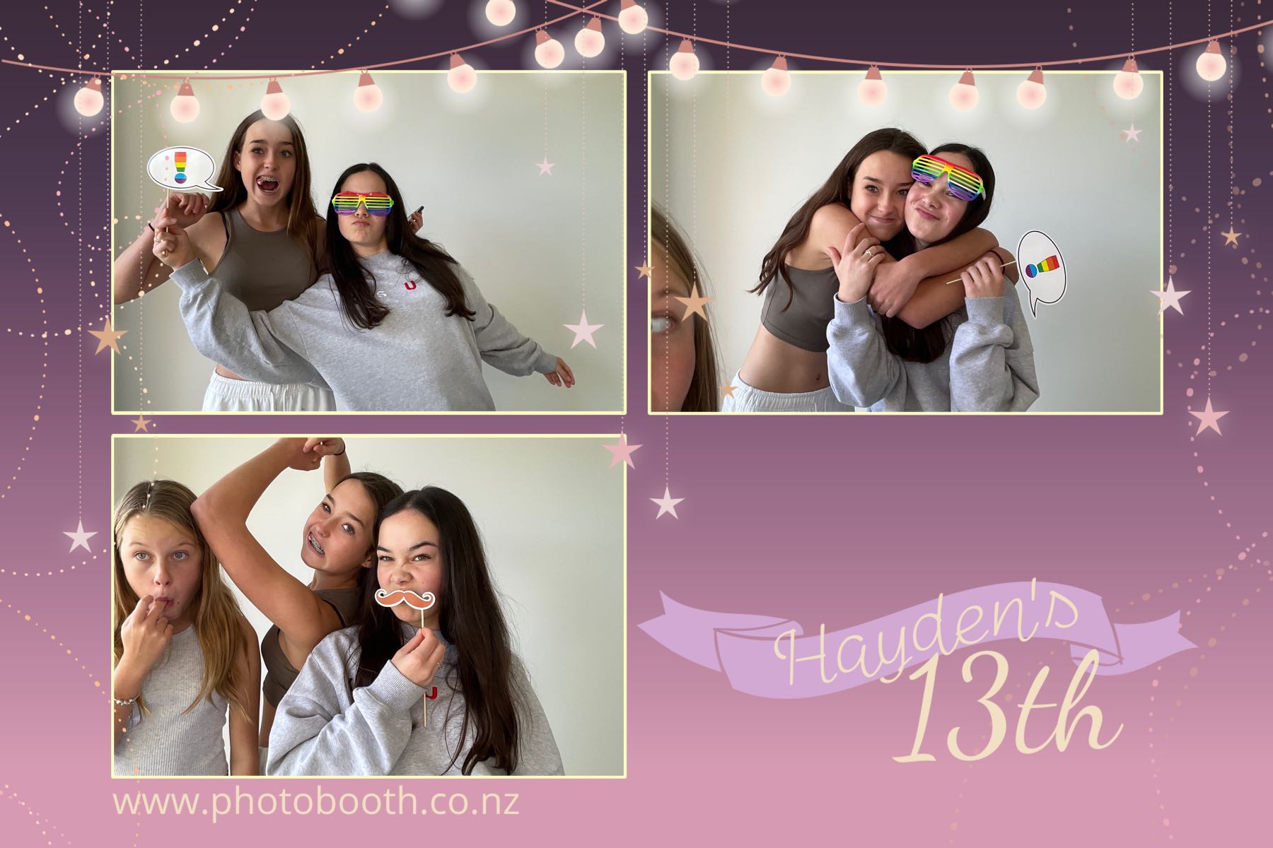 Hayden's 13th | View more photos from the event at gallery.photobooth.co.nz/u/SelfieCentral/Haydens-13th