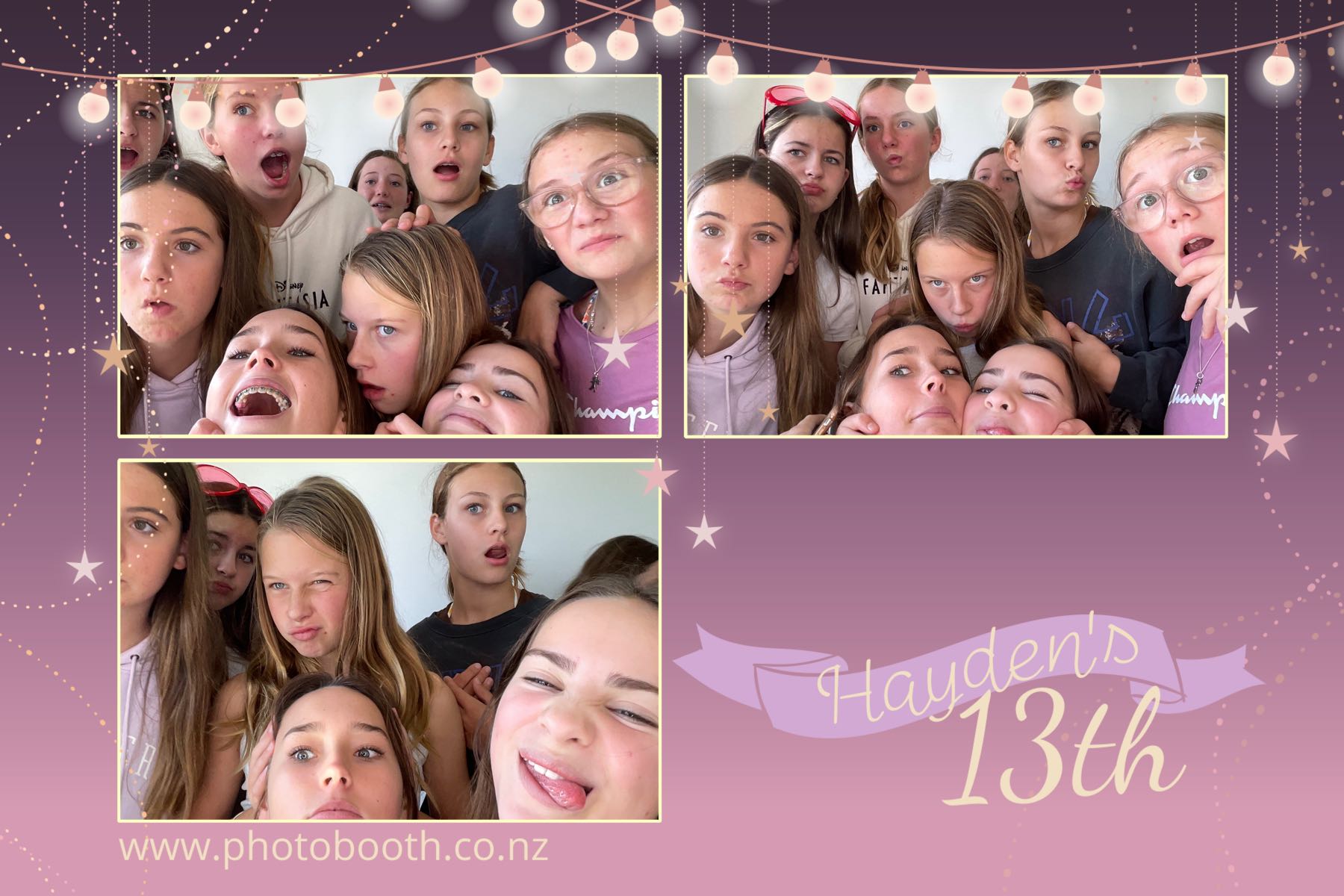 Hayden's 13th | View more photos from the event at gallery.photobooth.co.nz/u/SelfieCentral/Haydens-13th