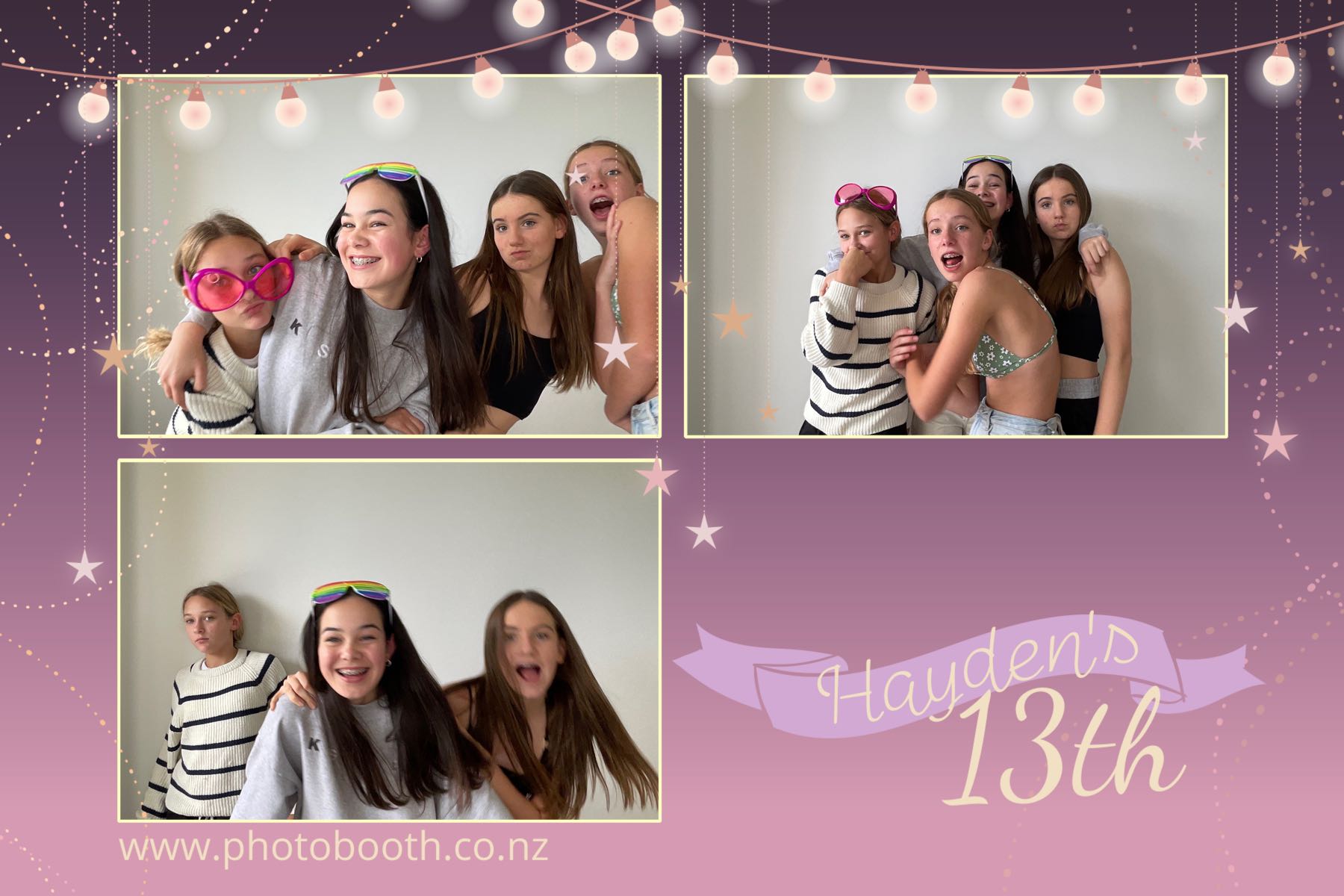 Hayden's 13th | View more photos from the event at gallery.photobooth.co.nz/u/SelfieCentral/Haydens-13th