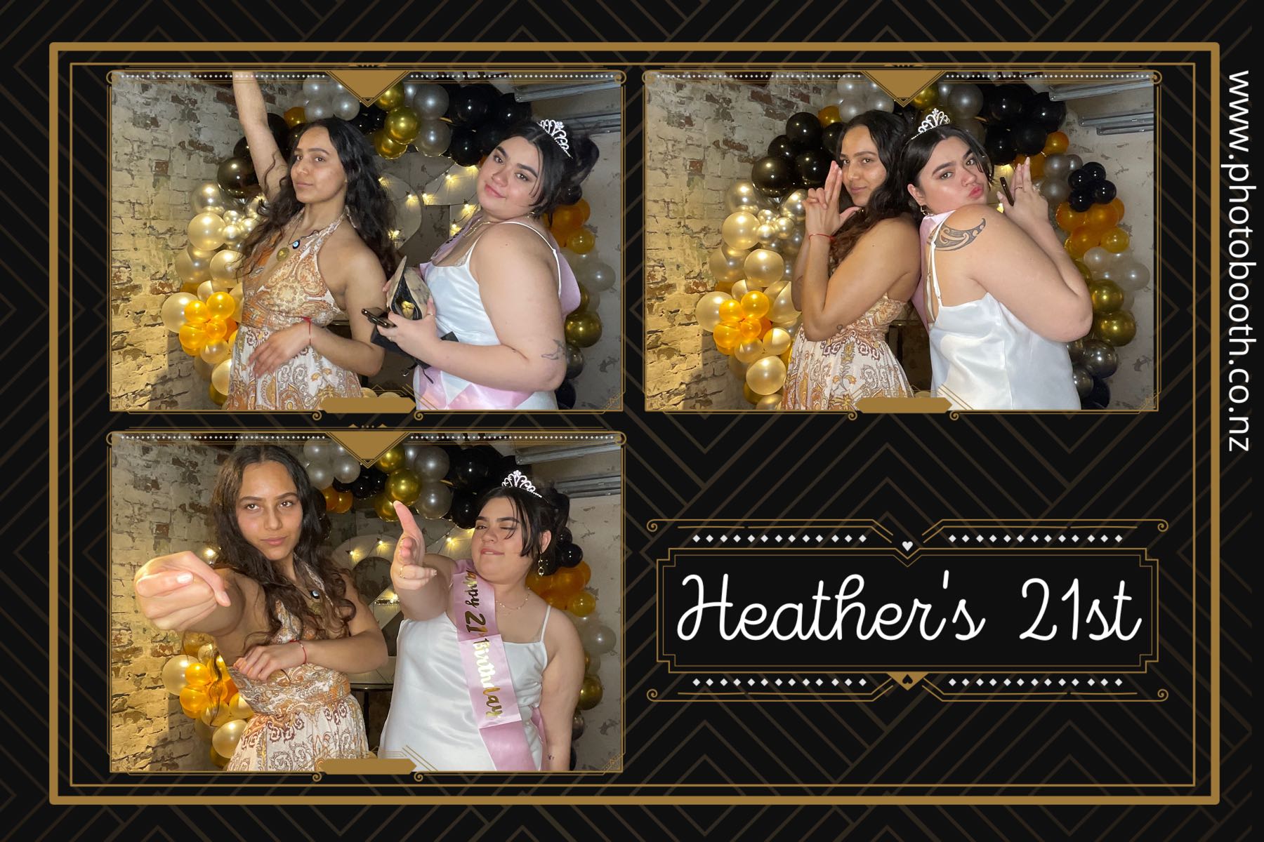 Heather's 21st | View more photos from the event at gallery.photobooth.co.nz/u/SelfieCentral/Heathers-21st